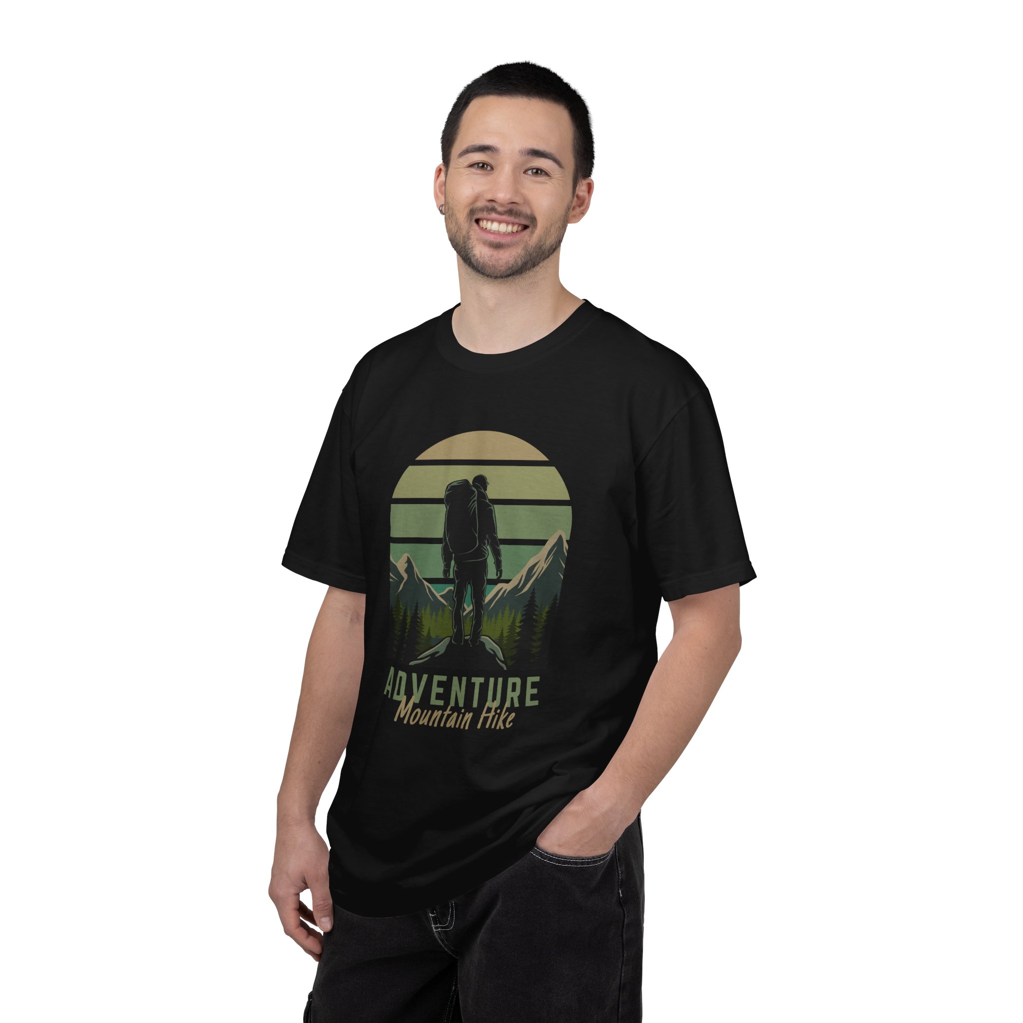 Adventure Mountain Hike T-Shirt | Unisex Garment-Dyed Tee | Nature Lover Gift | Outdoor Adventure Apparel | Hiking Outfit. - Image 26