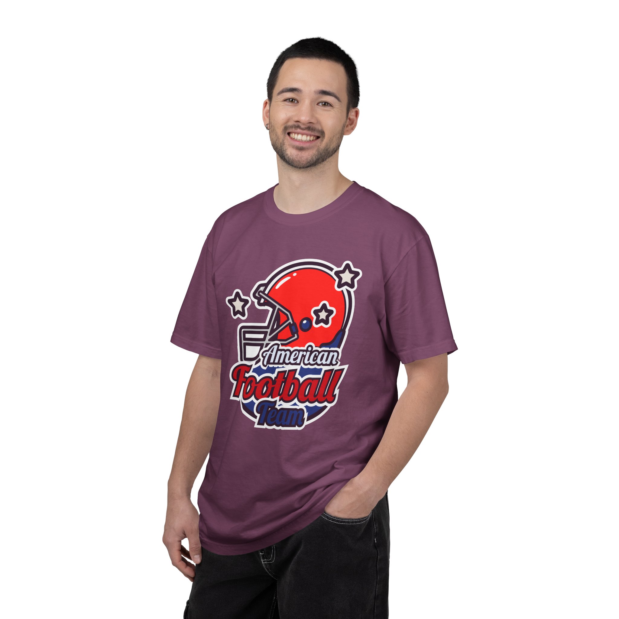 C - 16.13a - Authentic Football Team T-Shirt, Unisex Sports Tee, Garment Dyed Shirt, Game Day Apparel, Perfect for Football Fans, Casual Wear. - Image 50