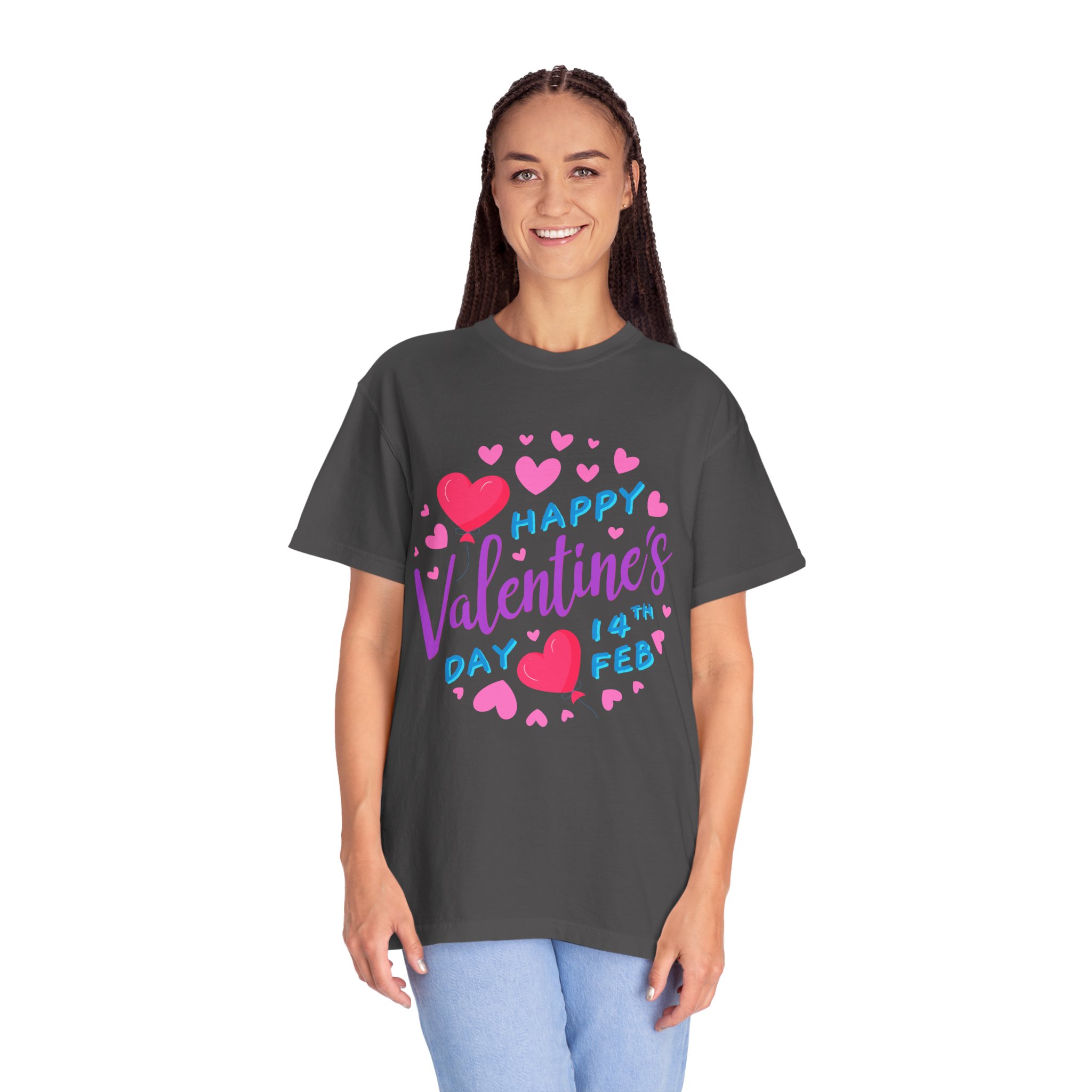 b2 - 8.1 - Happy Valentine’s Day 14th Feb T-Shirt – Cute Heart Graphic Tee for Love, Romance & Festive Celebration. - Image 35