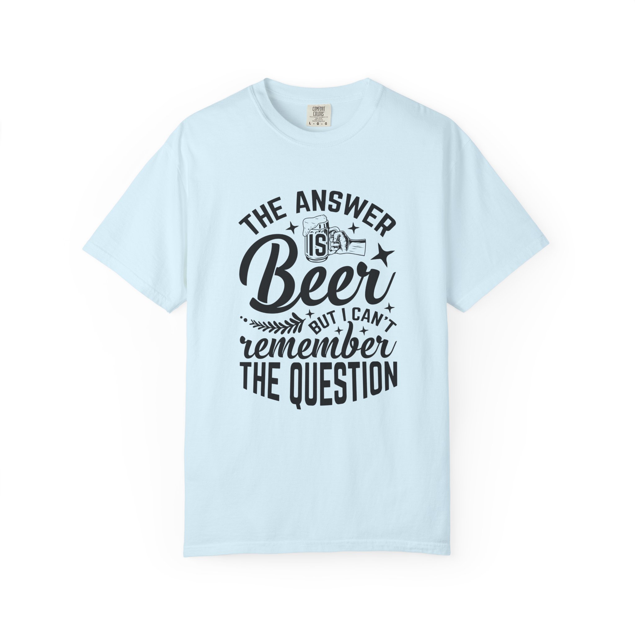Funny Beer T-Shirt, The Answer is Beer Graphic Tee, Unisex Casual Wear, Gift for Beer Lovers, Birthday Present, Humor Clothing. - Image 33