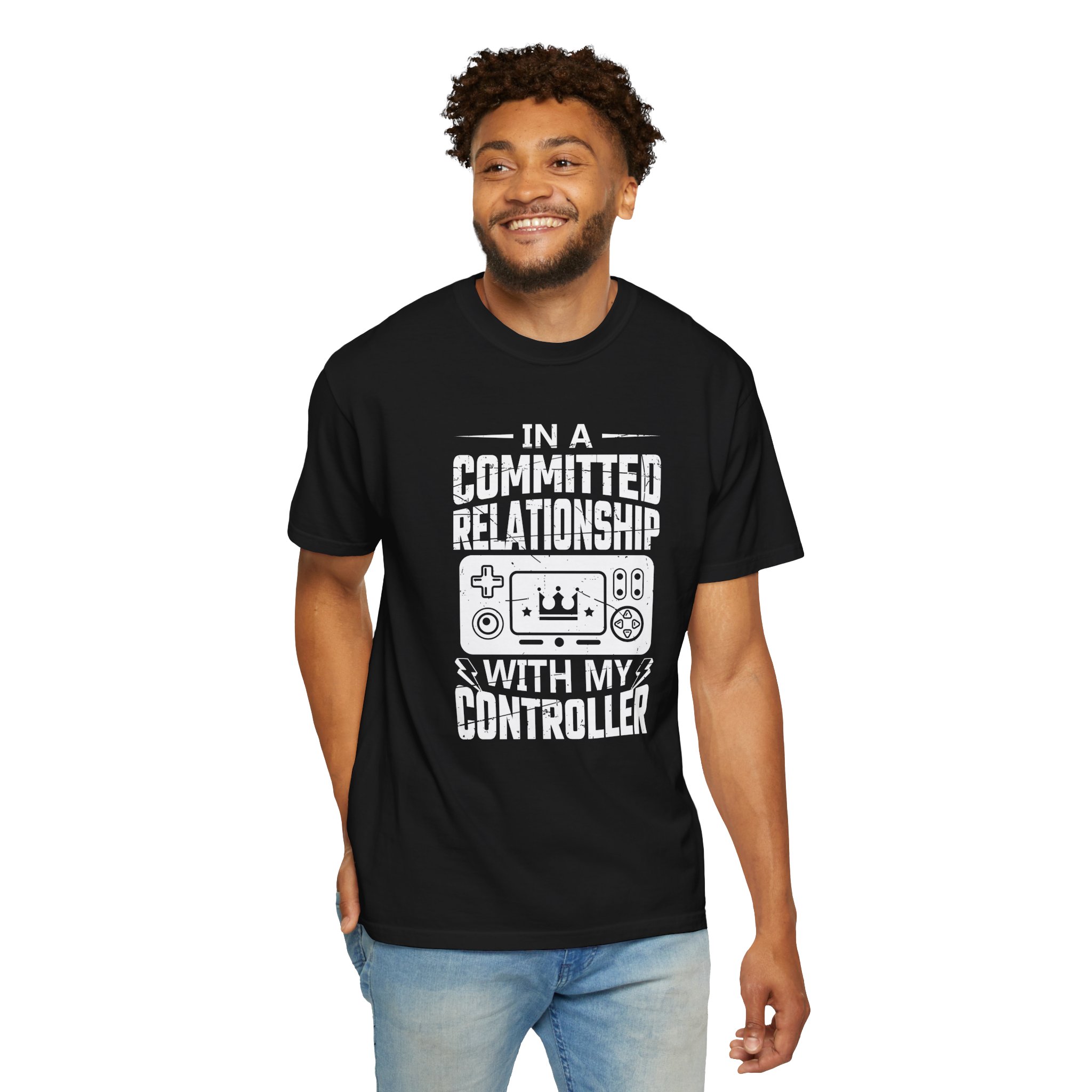Committed to My Controller T-Shirt – Funny Gamer Graphic Tee for Video Game Lovers & Gaming Enthusiasts. - Image 38