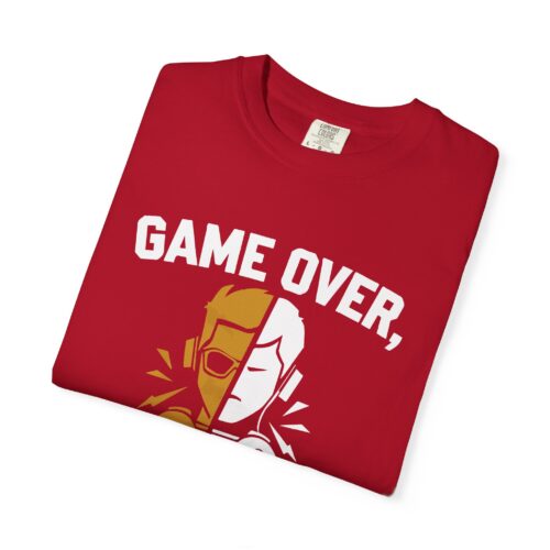Gaming Tshirt for Boys - Playful Gamer Gift - Game Over Unisex Tee - Image 47