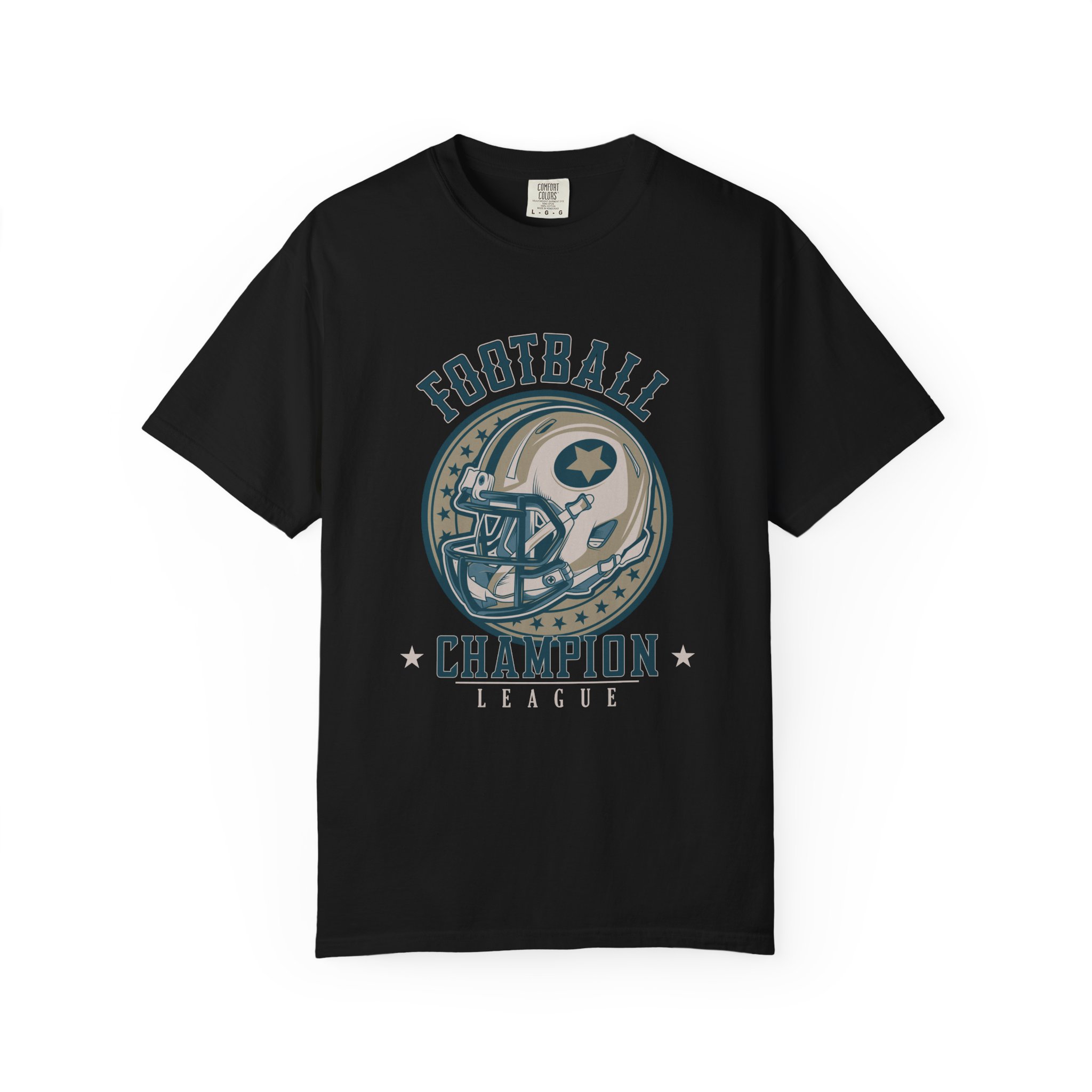 Football Champion T-Shirt, Unisex Garment-Dyed Tee for Sports Fans, Vintage Sports Apparel, Gift for Football Lovers, Casual Wear. - Image 33