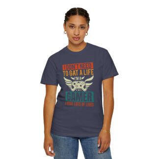 Funny Retro Gamer Tshirt - Lots of Lives - Unisex Tee - Image 28