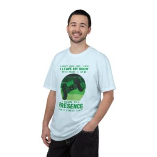 I Leave My Room So Here I Am T-Shirt – Retro Green Gamer Controller Tee for Video Game Lovers & Gamers. - Image 26