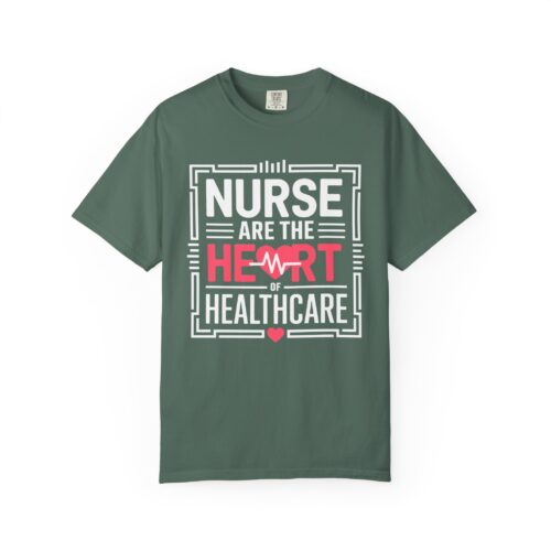 Nurse Appreciation Unisex T-shirt, Heart of Healthcare Tee, Gift for Nurses, Healthcare Worker Shirt, Medical Profession Apparel.