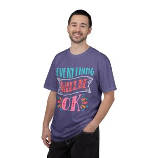 Casual Positive Quote T-Shirt for Good Vibes - Everything Will Be OK Unisex Tee - Image 34