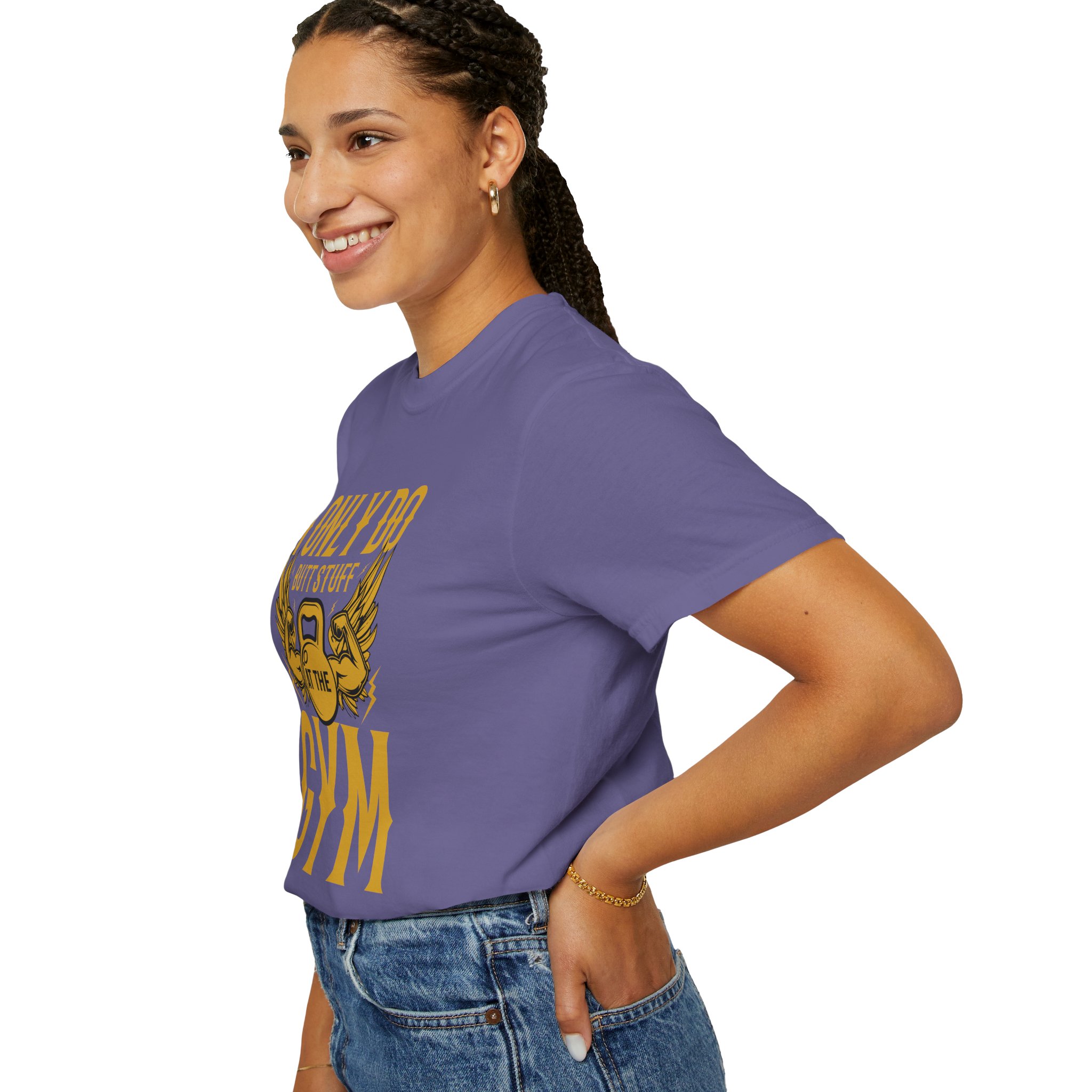 b2 - 6.7 - I Only Do Butt Stuff at the Gym T-Shirt – Funny Fitness Graphic Tee for Humor, Gym Lovers & Bold Workout Vibes. - Image 37