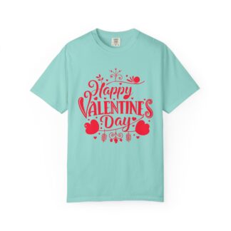 Happy Valentine’s Day Heart Design T-Shirt – Romantic Love Graphic Tee for Couples, Gift Giving & Festive Celebration. - Image 33