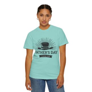 Father’s Day “I Love You” Hat Design T-Shirt – Cute Love Graphic Tee for Dads, Perfect Gift for Father’s Day, Birthday & Special Celebration Wear. - Image 36