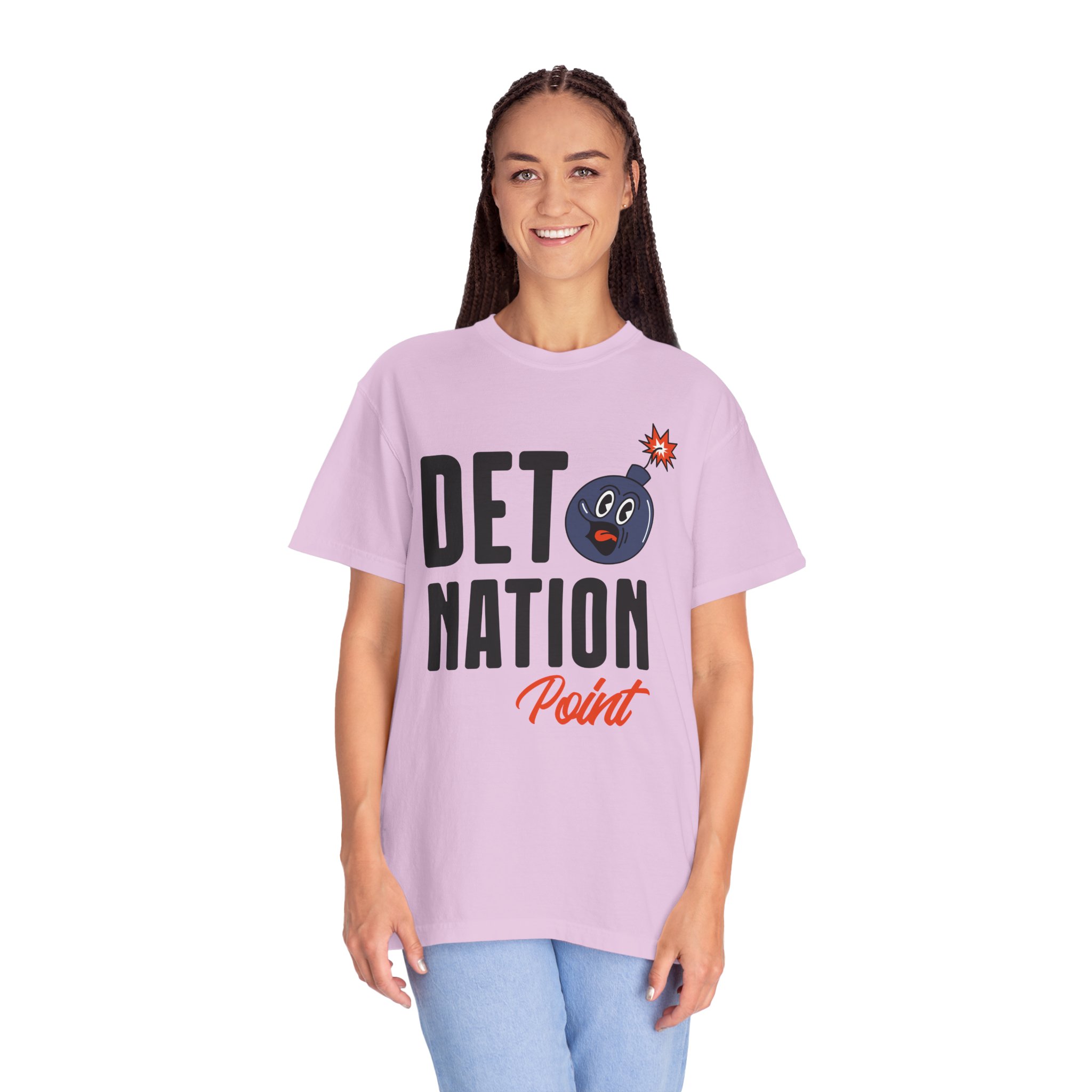 Detroit Nation Point T-Shirt – Bold Sports Fan Graphic Tee for Detroit Fans & Streetwear Style. - Image 43