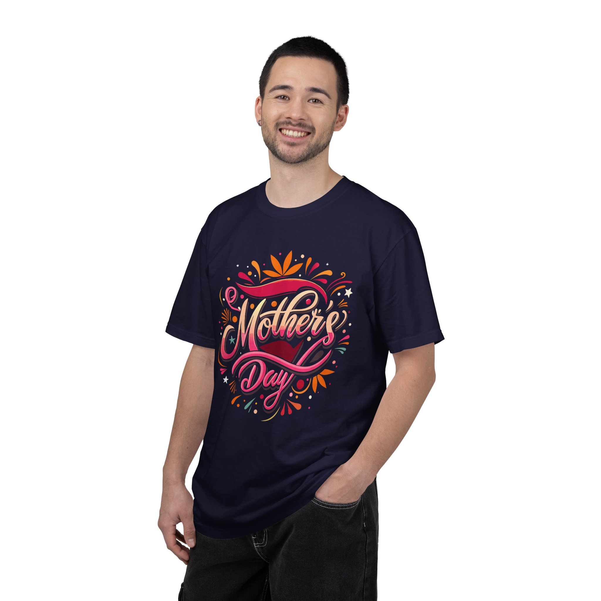 Mother's Day Garment-Dyed T-Shirt, Unisex Gift Tee, Floral Graphic Top, Casual Wear, Everyday Comfort. - Image 26