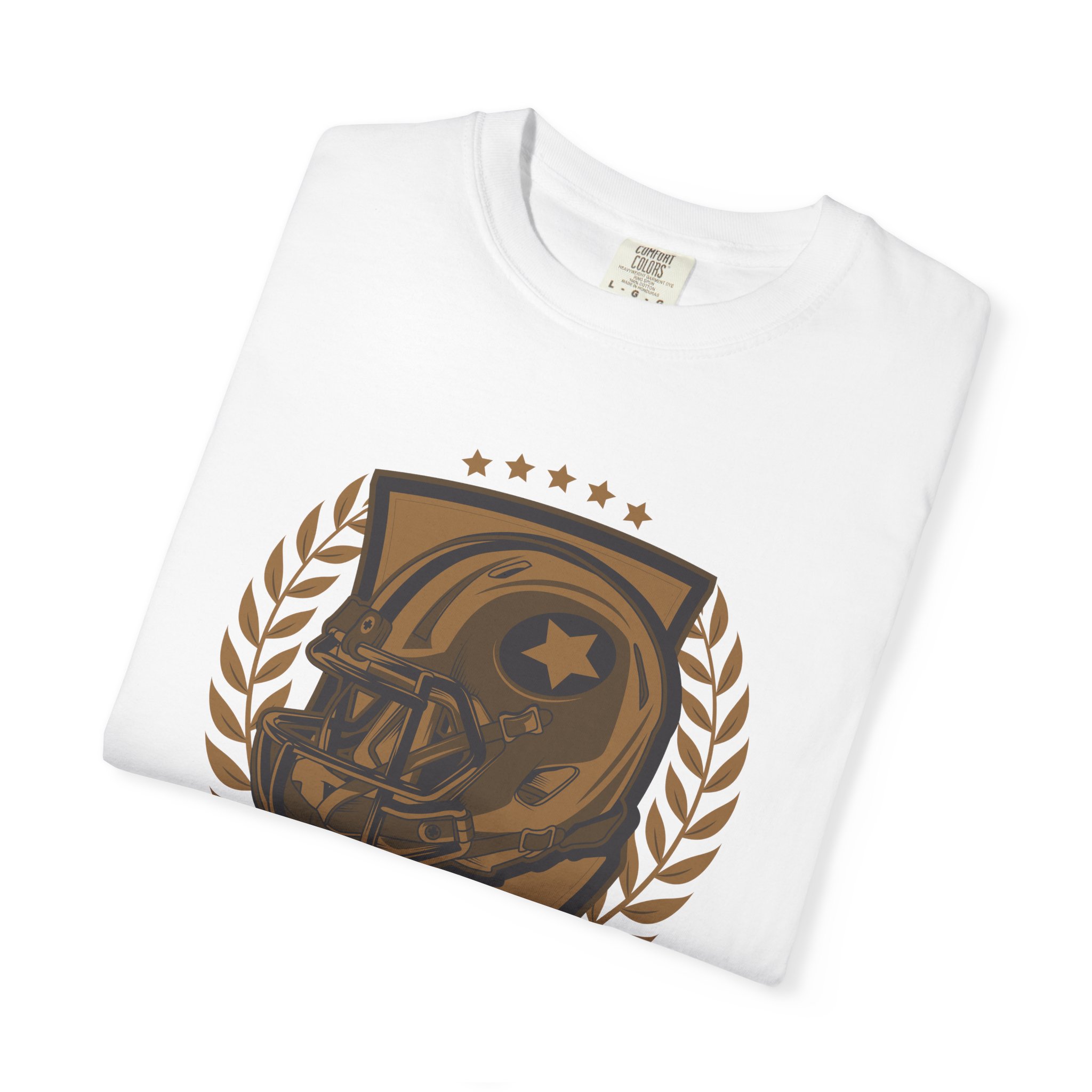 C - 16.14 - Football Unisex Garment-Dyed T-shirt | Casual Sports Apparel, Gift for Fans, Game Day Wear, Comfortable Everyday Style. - Image 7
