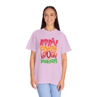 Cute funny Tshirt for Pranks & Laughs - Laugh at Yourself April Fools Unisex Tee - Image 43