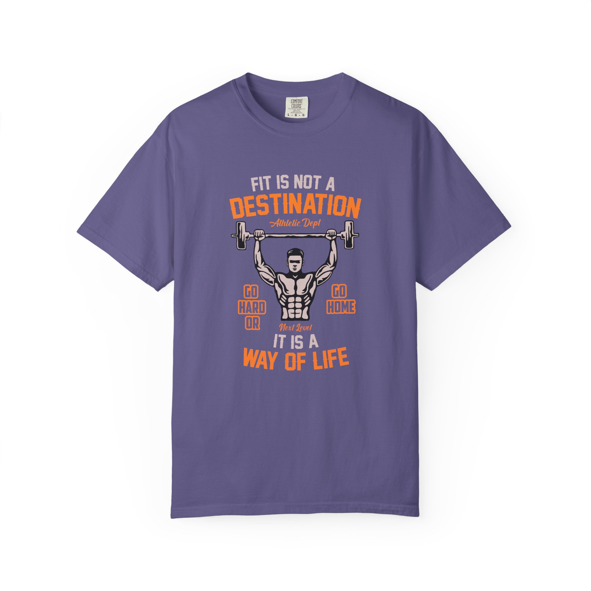 b2 - 6.16 - Fit Is Not a Destination It’s a Way of Life T-Shirt – Motivational Fitness Graphic Tee for Healthy Living, Discipline & Everyday Strength. - Image 33