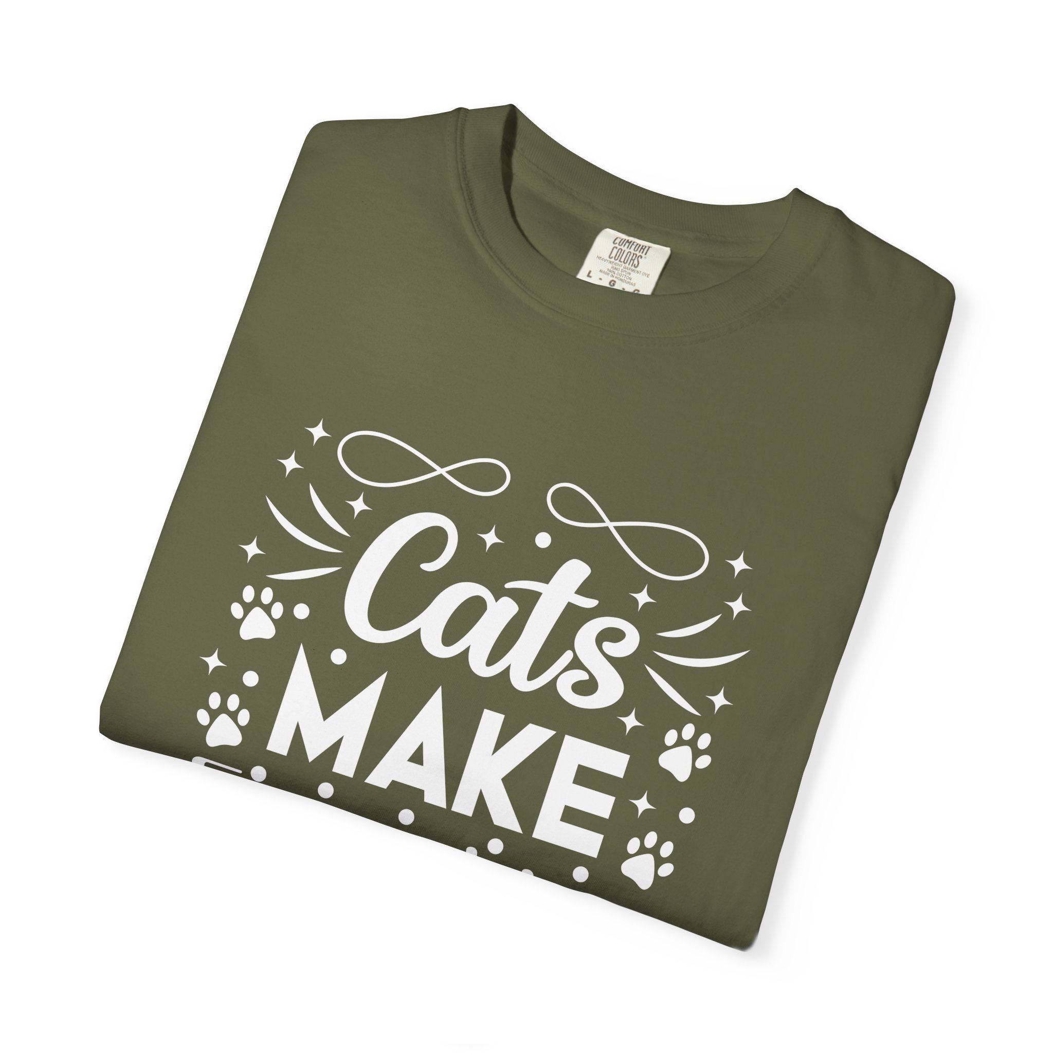 b2 - 5.10 - Cats Make Everything Better T-Shirt – Cute Cat Lover Graphic Tee for Cozy Vibes & Everyday Happiness. - Image 7