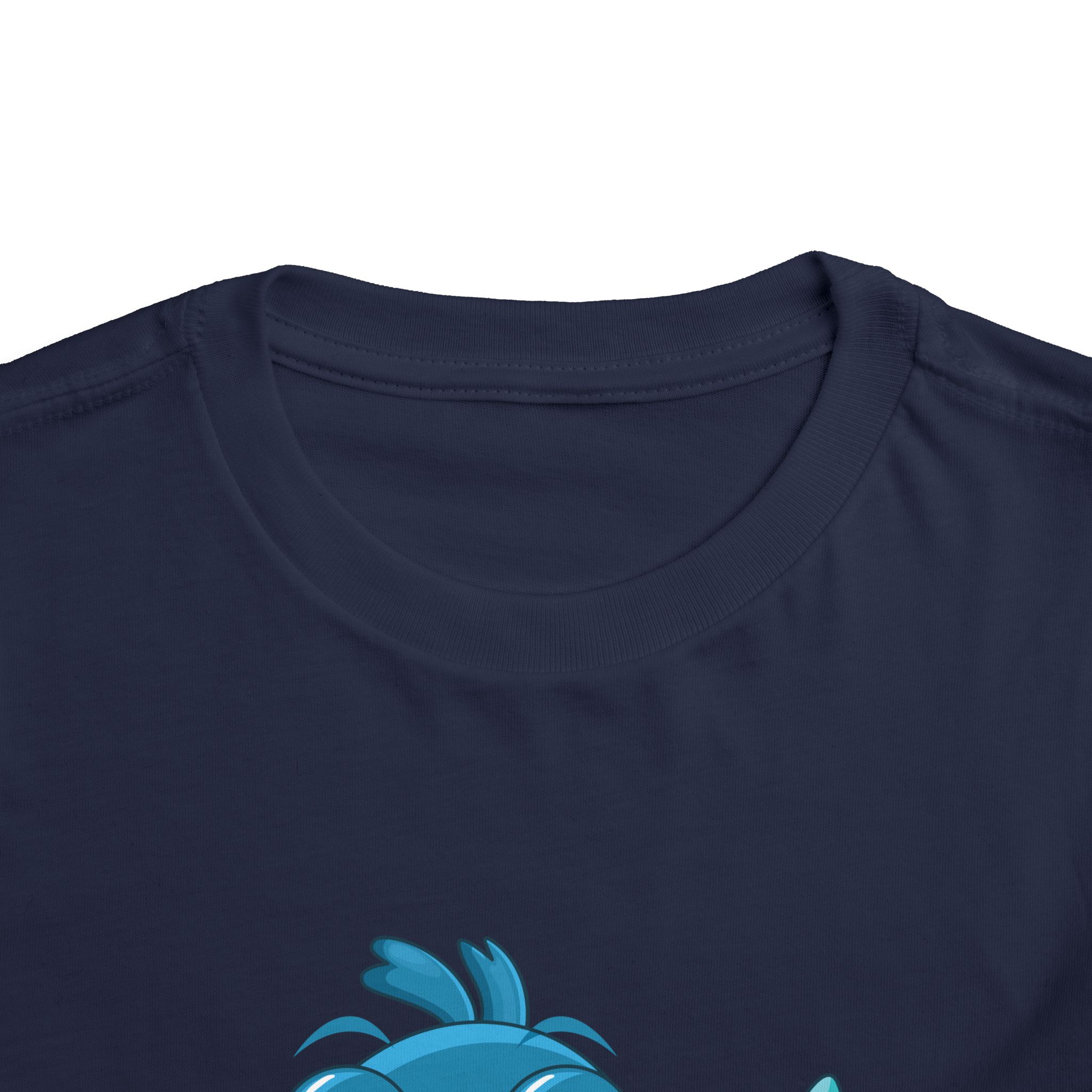 Cute Blue Cartoon Bird Toddler T-Shirt – Adorable Animal Graphic Tee for Kids, Boys & Girls. - Image 24