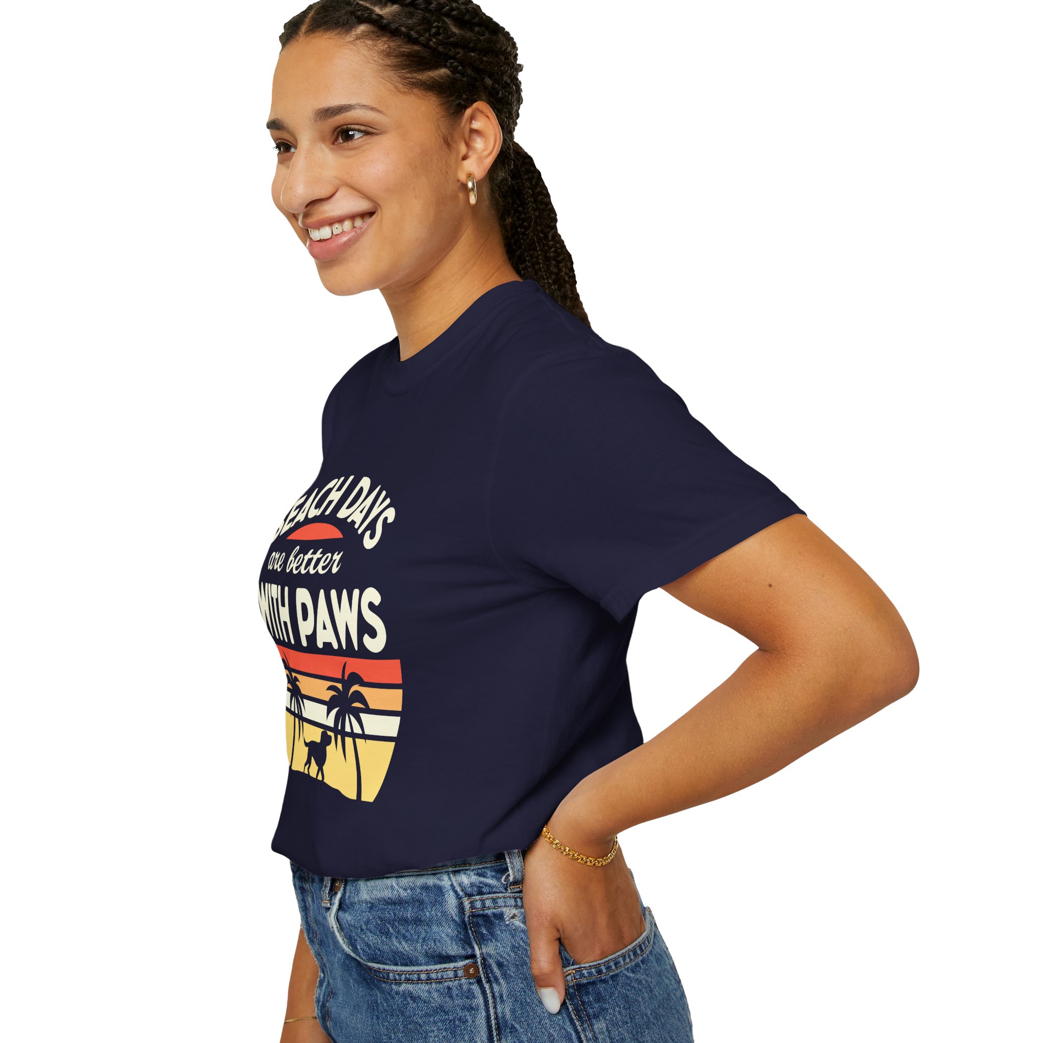 C - 13.1 - Beach Days Are Better with Paws Unisex T-Shirt | Pet Lover Gift, Summer Tee, Casual Wear, Beachwear, Dog Lover Apparel. - Image 29