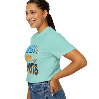 Vintage Funny Tshirt - Call the Shots - Unisex Tee - Image 21