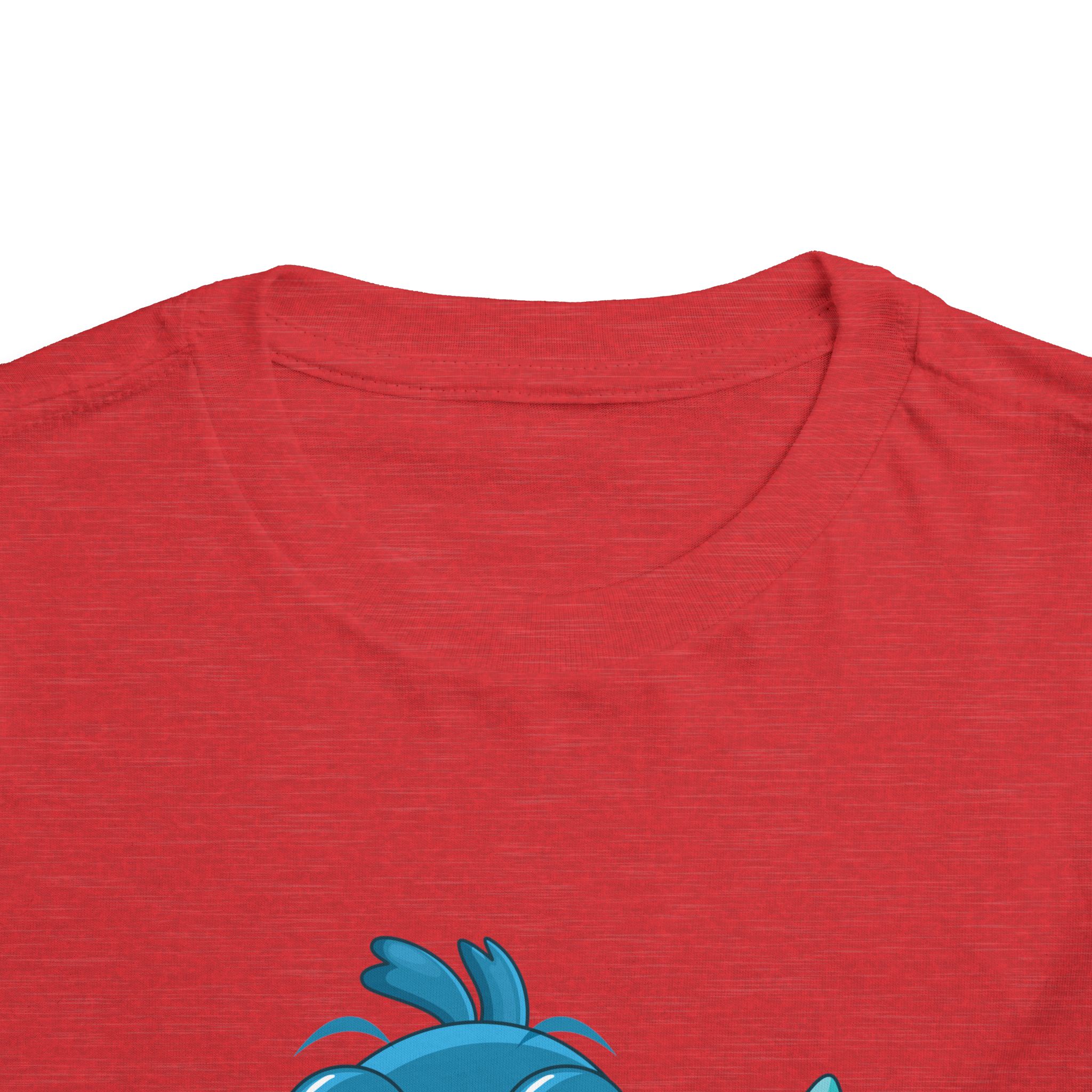 Cute Blue Cartoon Bird Toddler T-Shirt – Adorable Animal Graphic Tee for Kids, Boys & Girls. - Image 28