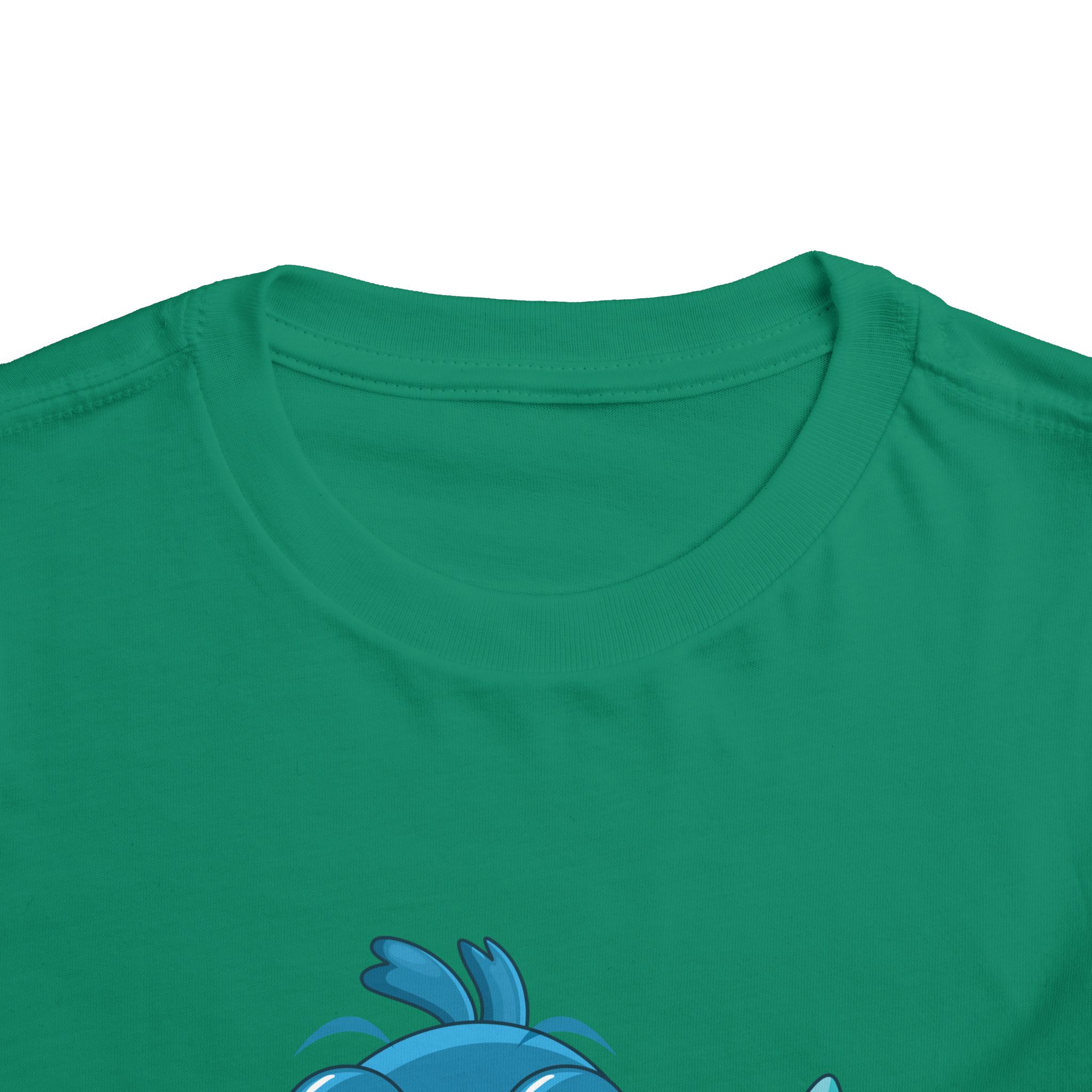 Cute Blue Cartoon Bird Toddler T-Shirt – Adorable Animal Graphic Tee for Kids, Boys & Girls. - Image 20