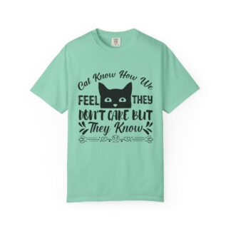 b2 - 5.12 - Cats Know How We Feel T-Shirt – Funny Cat Lover Graphic Tee for Pet Lovers & Relatable Everyday Vibes.
