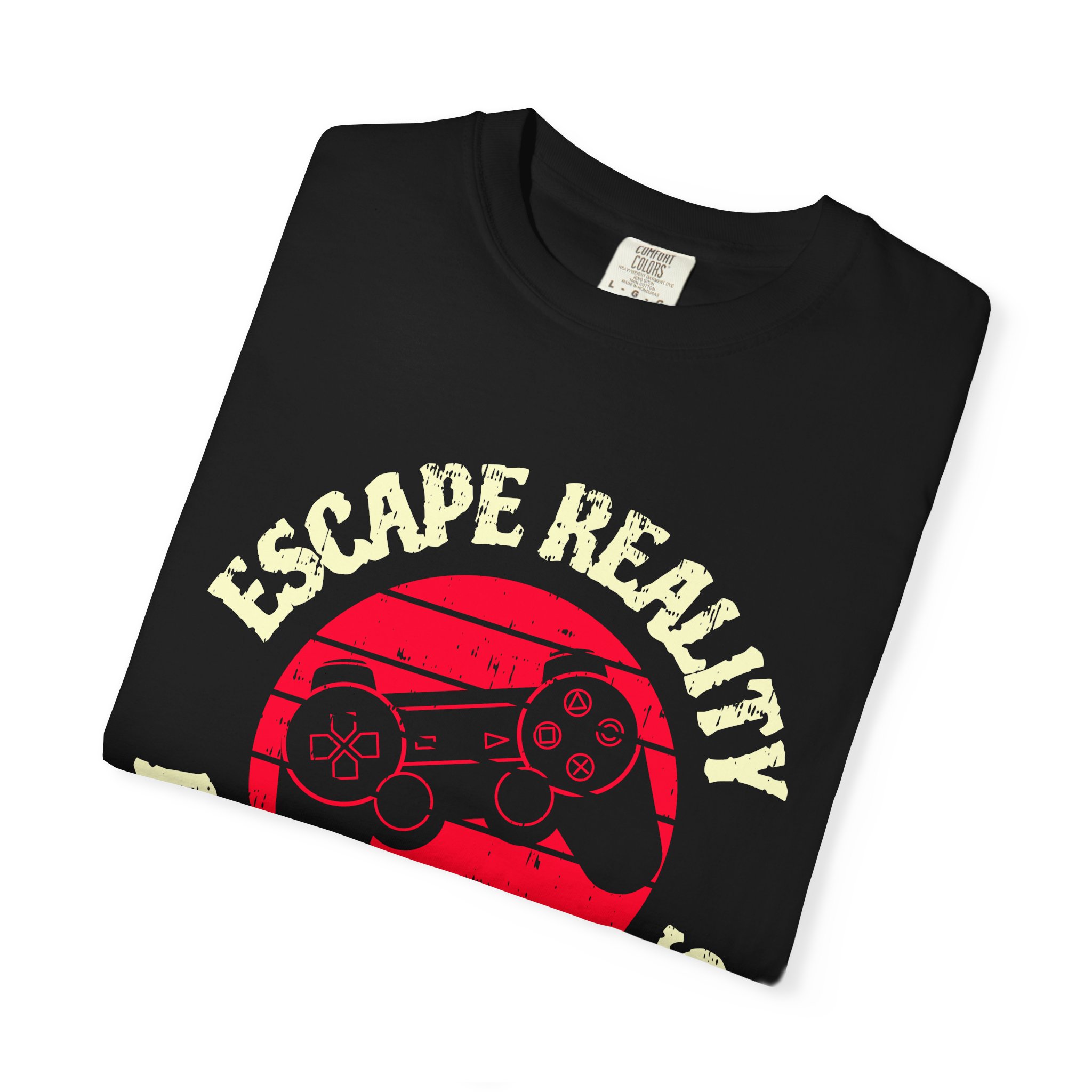 Escape Reality and Play Games T-Shirt – Funny Gamer Graphic Tee for Video Game Lovers, Gamers & Gaming Enthusiasts. - Image 7