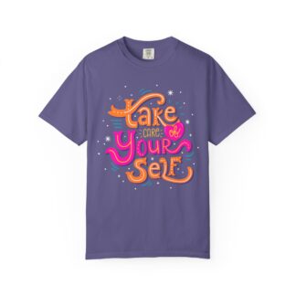 Stay positive tshirt for Self-Care & Wellness - Take Care of Yourself Unisex Tee - Image 41