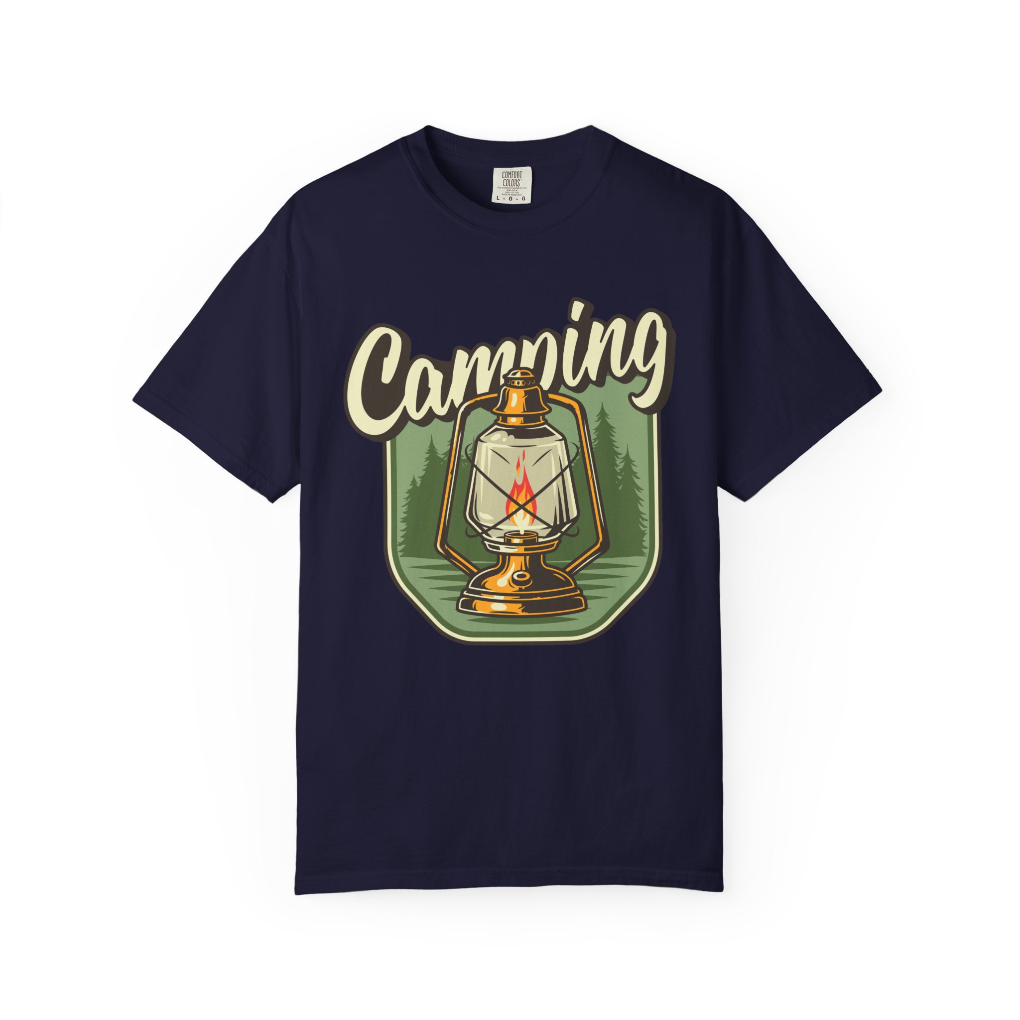 Camping Lantern T-Shirt – Vintage Camp Graphic Tee for Outdoor Lovers, Fun Adventure Wear & Perfect Gift Giving. - Image 25