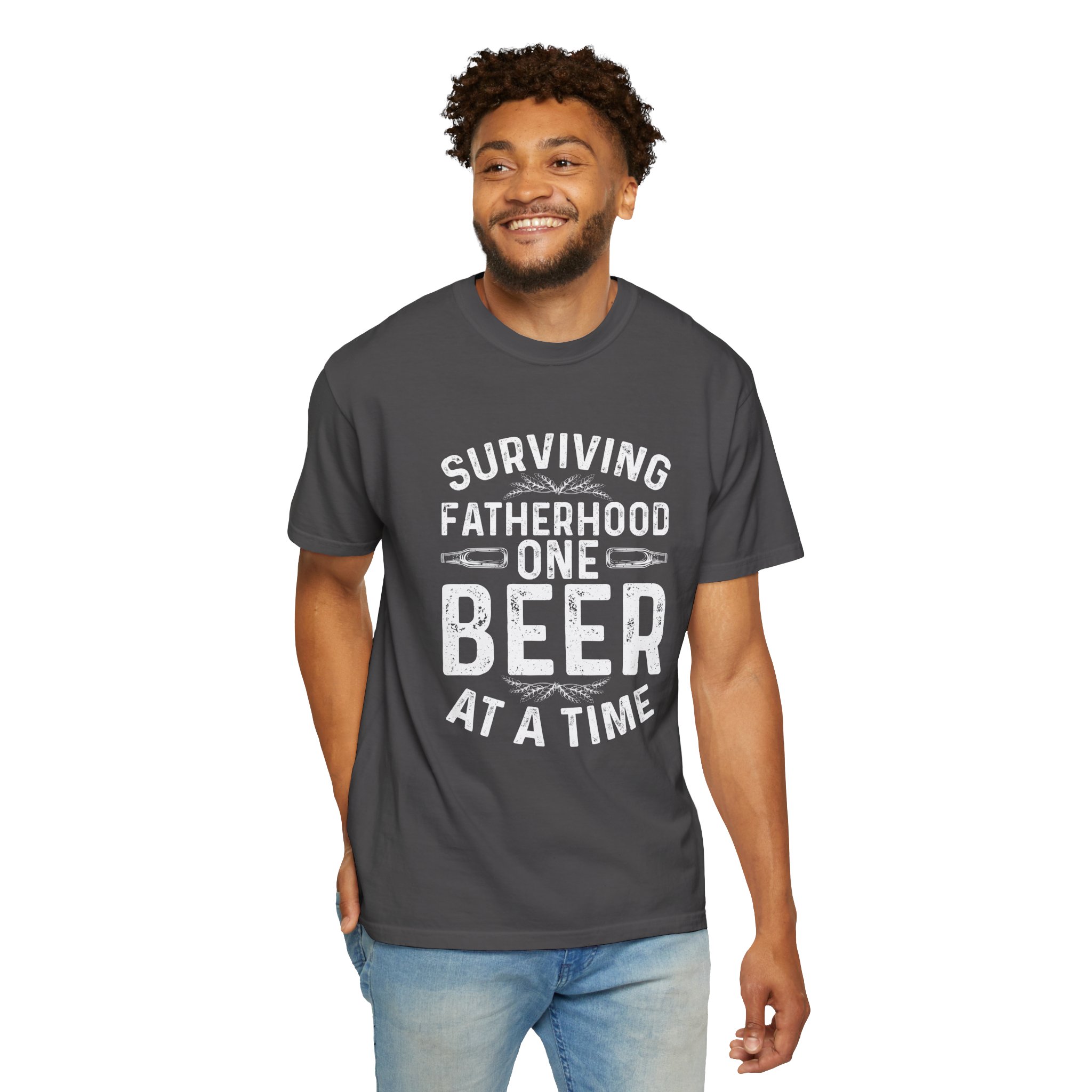 Surviving Fatherhood T-Shirt, Funny Dad Shirt, Father's Day Gift, Unisex Tee, Beer Lover Apparel, Casual Wear. - Image 30