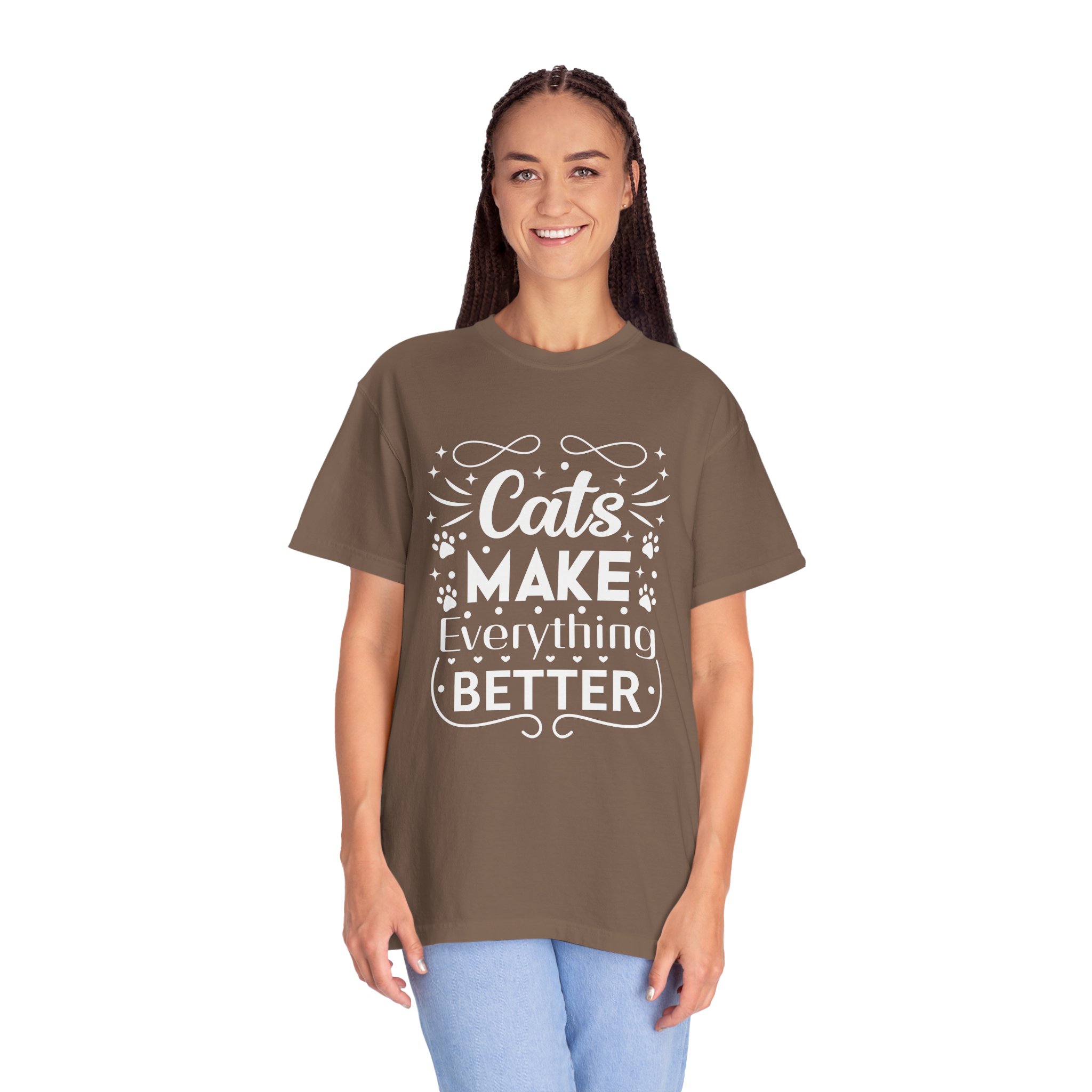 b2 - 5.10 - Cats Make Everything Better T-Shirt – Cute Cat Lover Graphic Tee for Cozy Vibes & Everyday Happiness. - Image 11