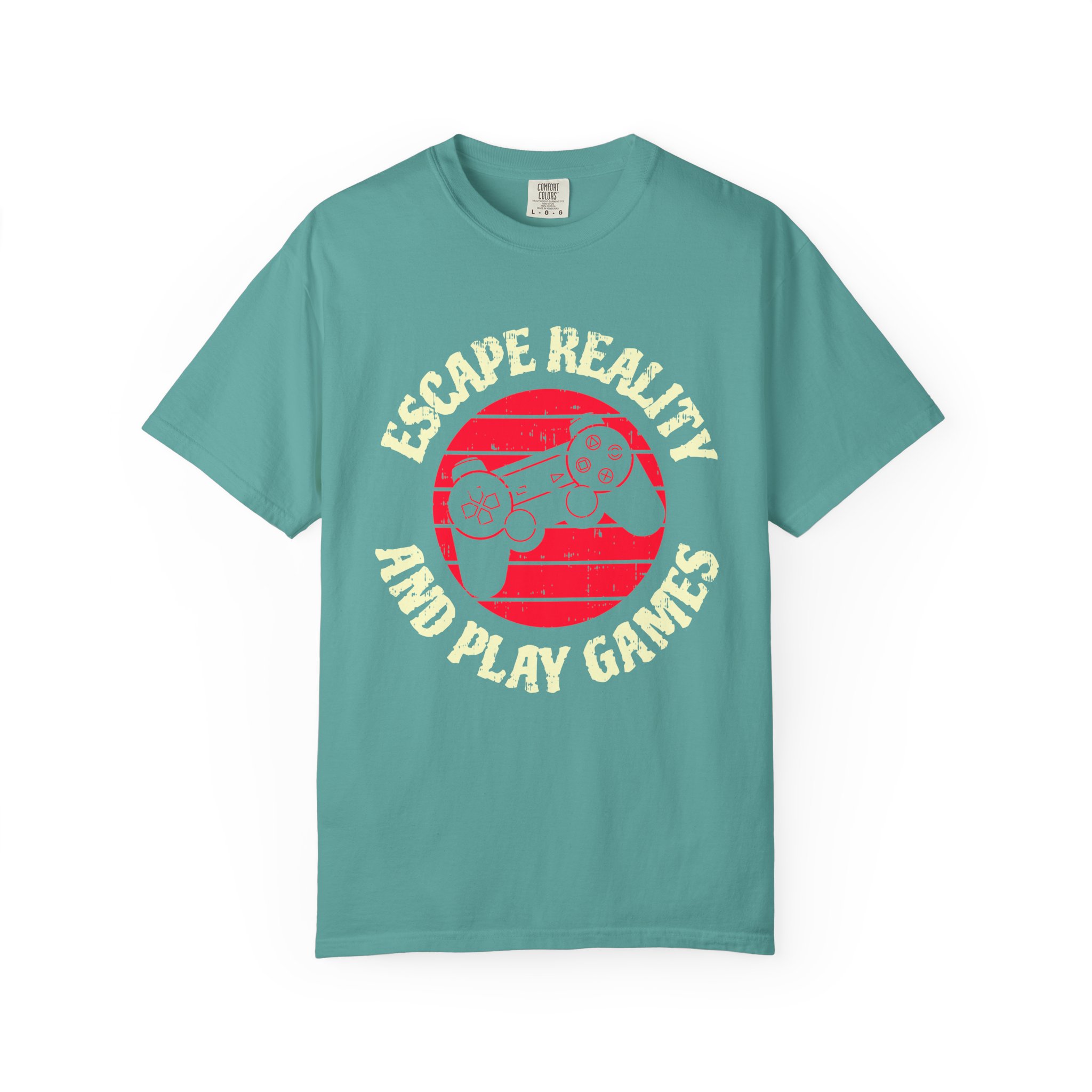 Escape Reality and Play Games T-Shirt – Funny Gamer Graphic Tee for Video Game Lovers, Gamers & Gaming Enthusiasts. - Image 17