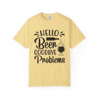 C - 11.6 - Cheers to Freedom: Unisex Garment-Dyed T-shirt, Funny Beer Shirt, Gift for Beer Lovers, Casual Wear, Party Tee, Bar Gift.