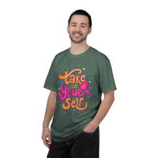 Stay positive tshirt for Self-Care & Wellness - Take Care of Yourself Unisex Tee - Image 18
