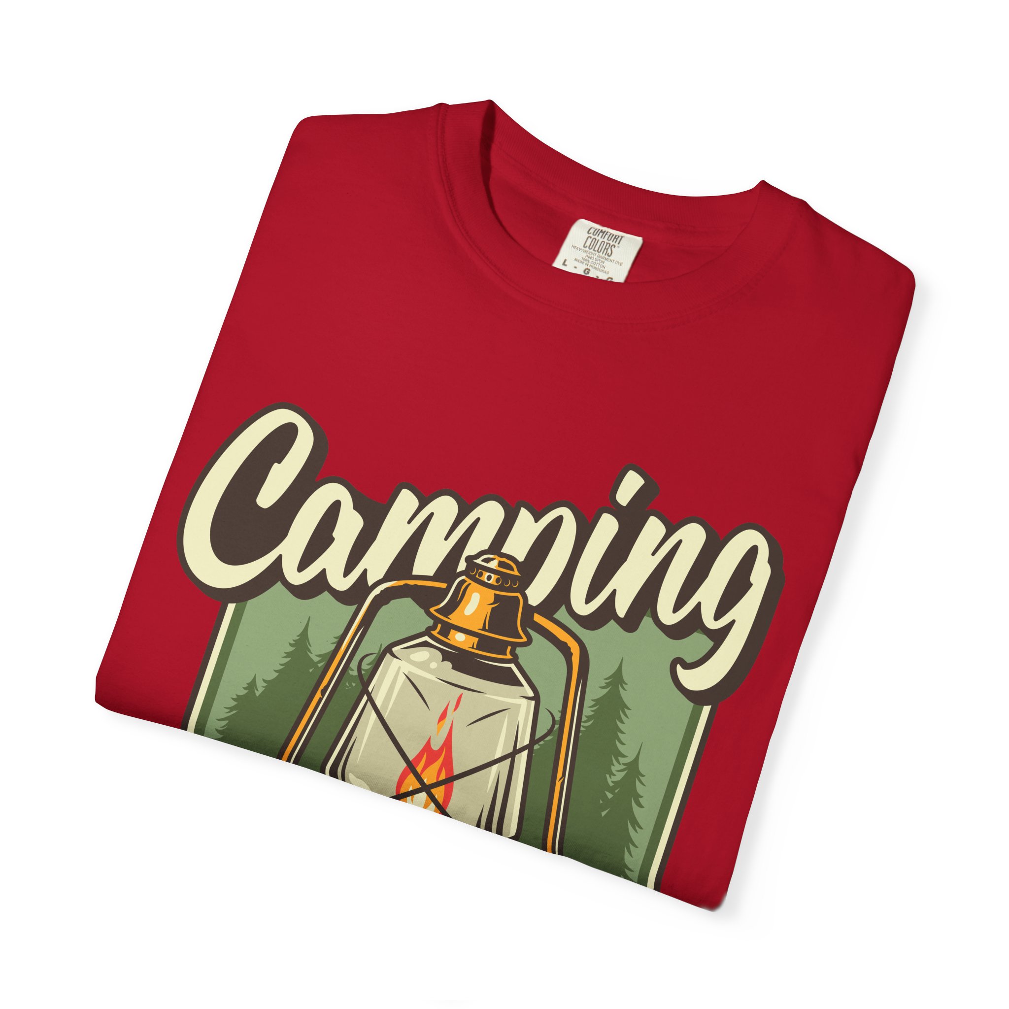 Camping Lantern T-Shirt – Vintage Camp Graphic Tee for Outdoor Lovers, Fun Adventure Wear & Perfect Gift Giving. - Image 55