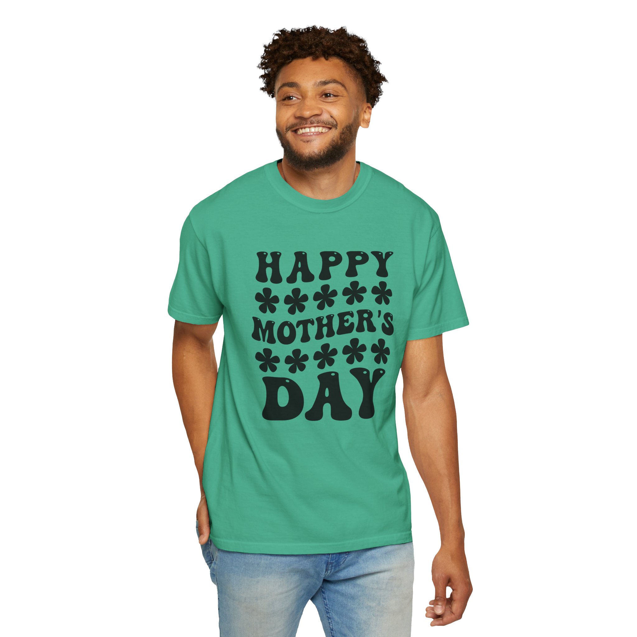 Happy Mother’s Day Retro Floral T-Shirt – Cute Love Graphic Tee for Moms, Perfect Gift Giving & Celebration Wear. - Image 30