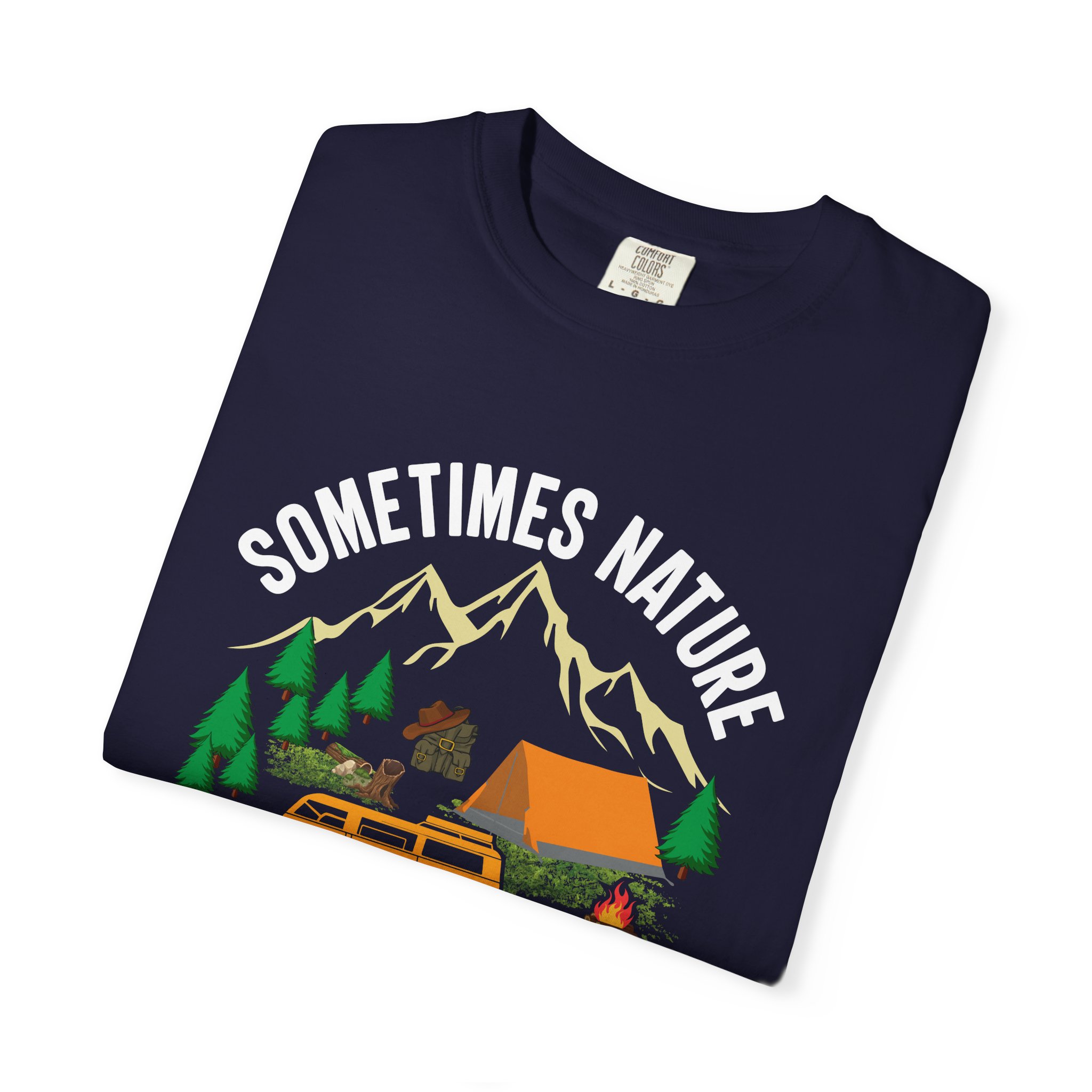 Adventure Awaits Unisex T-Shirt - Perfect for Camping, Nature Lovers, Outdoor Enthusiasts, Summer Festivals, Unique Gift Idea. - Image 39