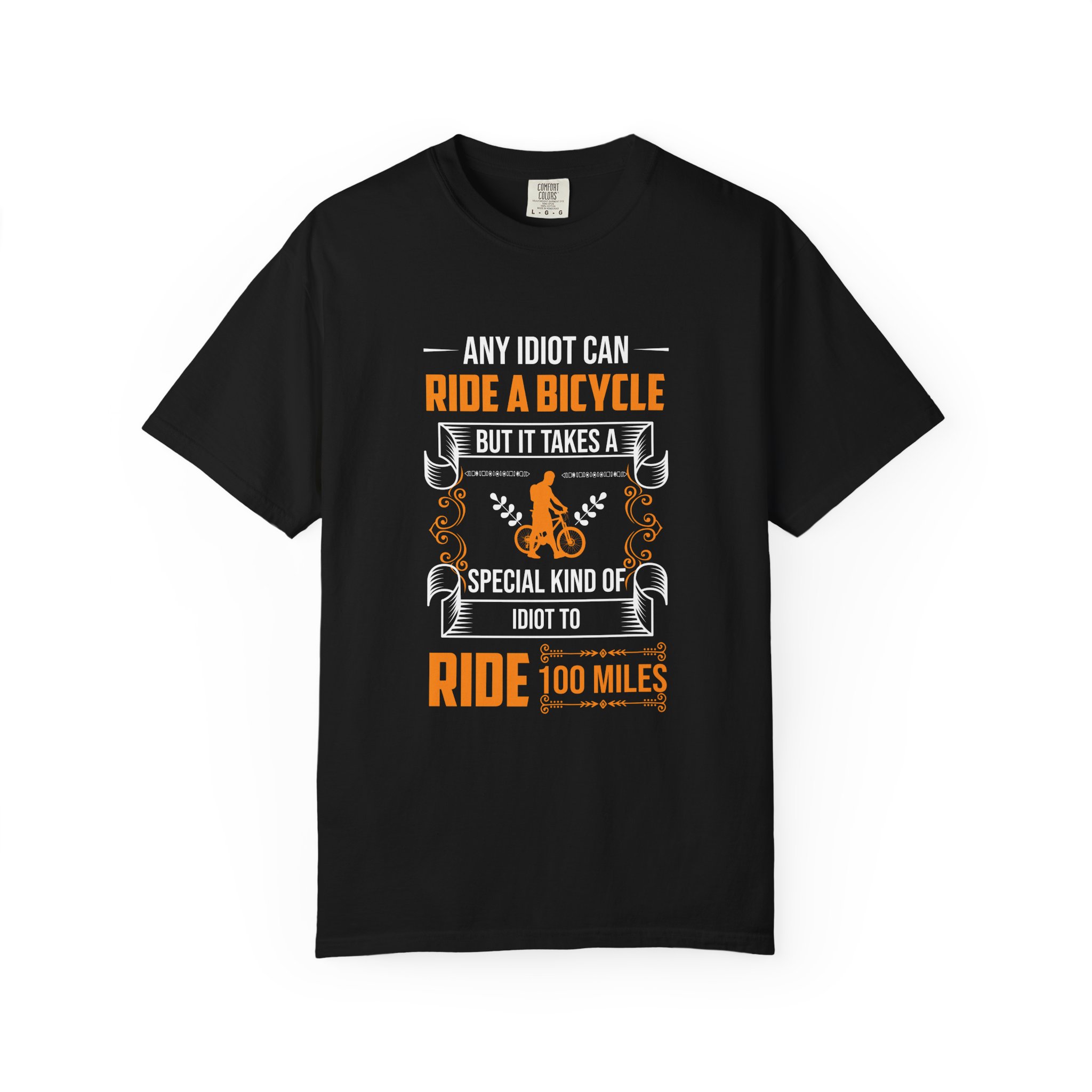 C - 20.17 - Idiot Cyclist T-Shirt: Perfect for Bike Lovers, Gift for Riders, Cycling Enthusiasts, Fun Tee for Bike Events, Sporty Casual Wear.
