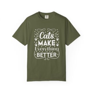b2 - 5.10 - Cats Make Everything Better T-Shirt – Cute Cat Lover Graphic Tee for Cozy Vibes & Everyday Happiness.