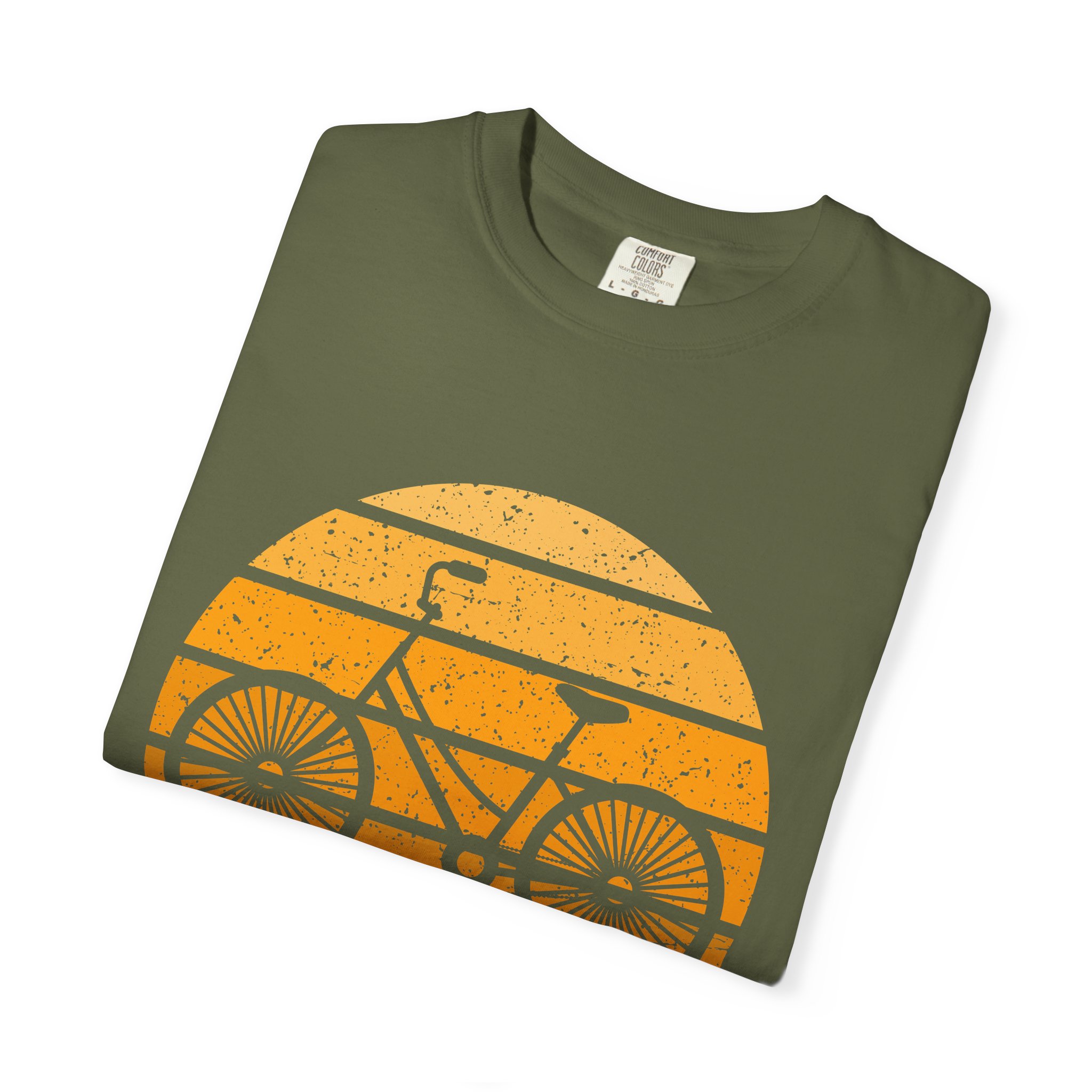 Bicycle Adventure T-Shirt, Fun Cycling Tee, Vintage Style Shirt, Gift for Cyclists, Summer Casual Wear. - Image 15