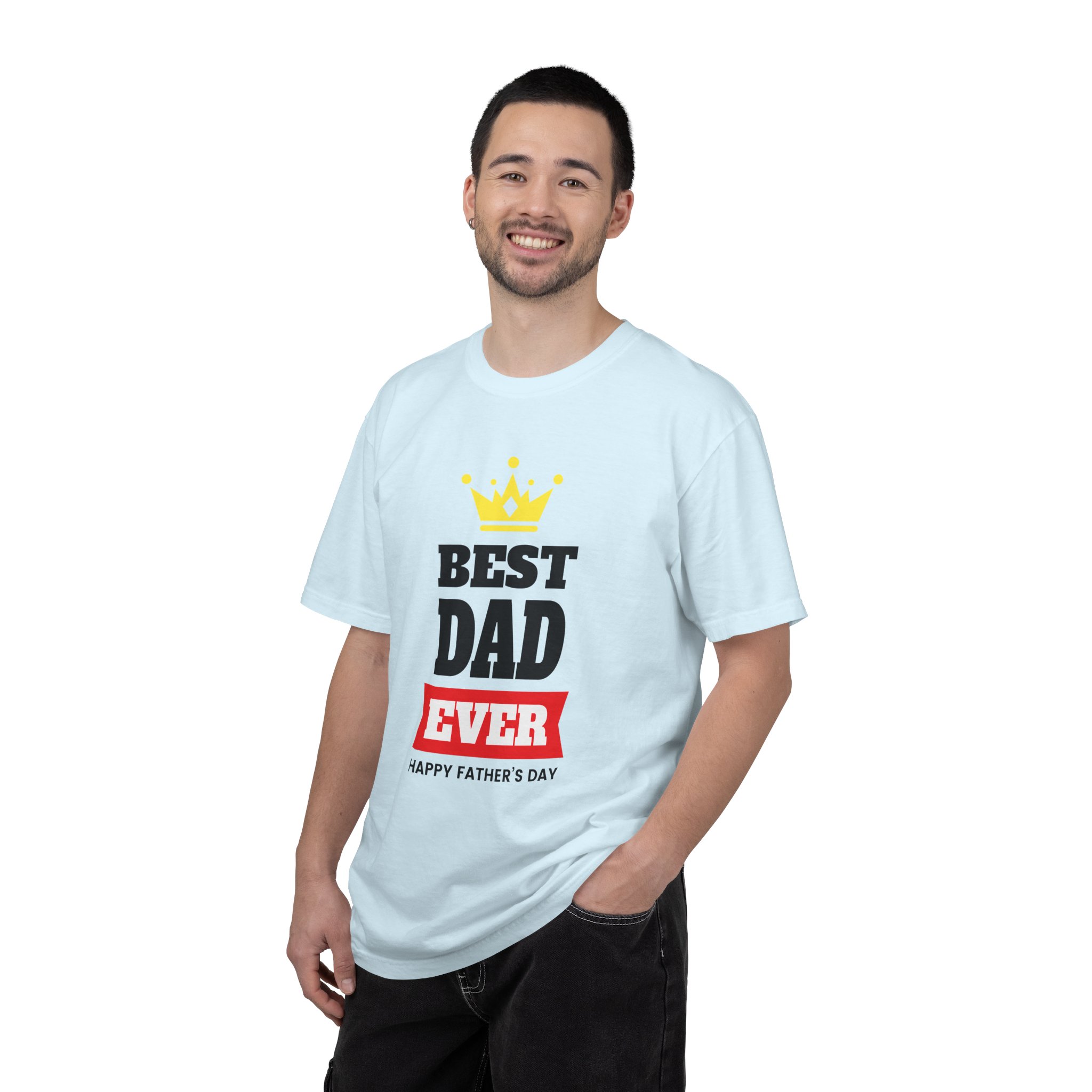 Best Dad Ever T-shirt for Father's Day, Unisex Garment-Dyed Tee, Perfect Gift for Dads, Celebrate Fatherhood, Casual Wear. - Image 34