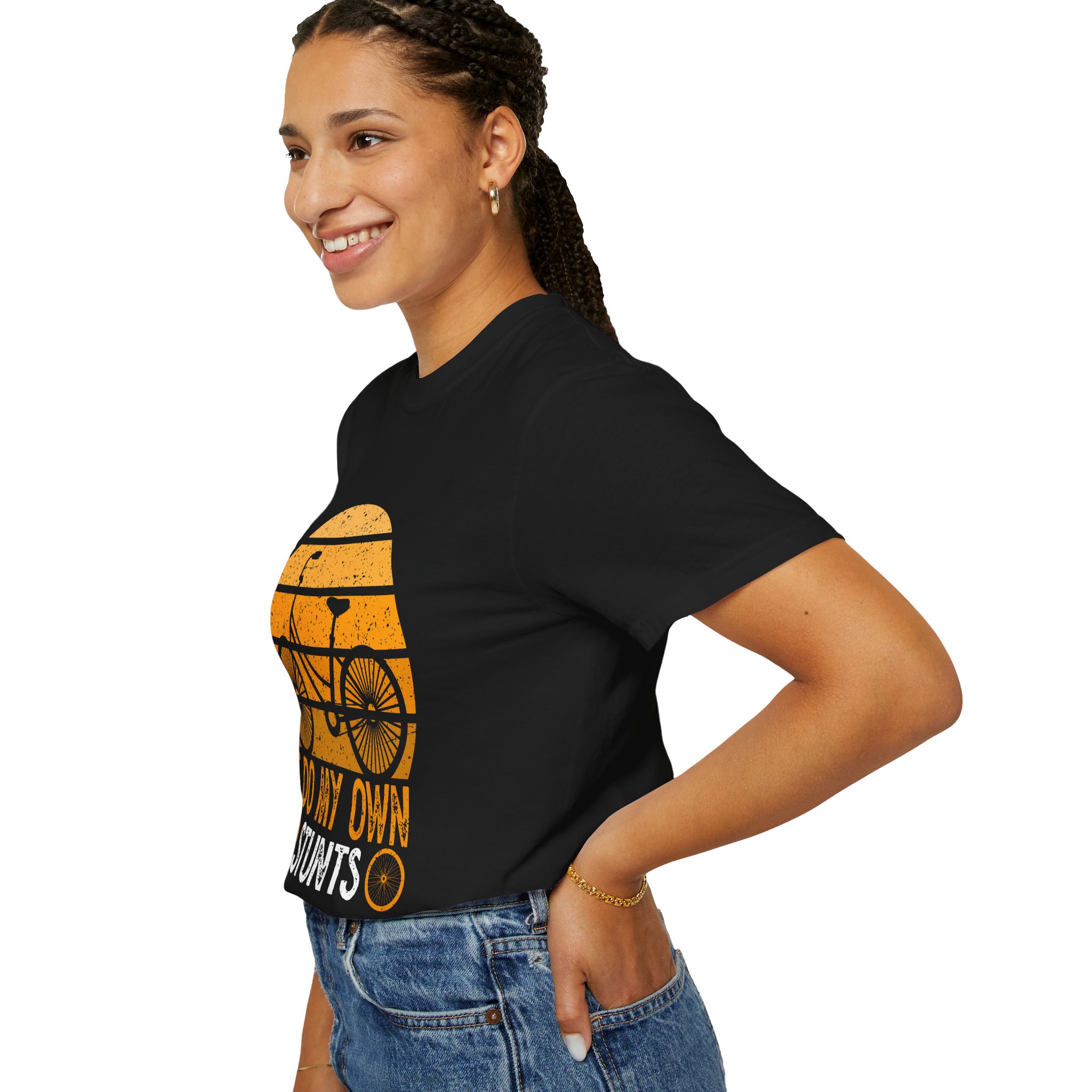 Bicycle Adventure T-Shirt, Fun Cycling Tee, Vintage Style Shirt, Gift for Cyclists, Summer Casual Wear. - Image 29
