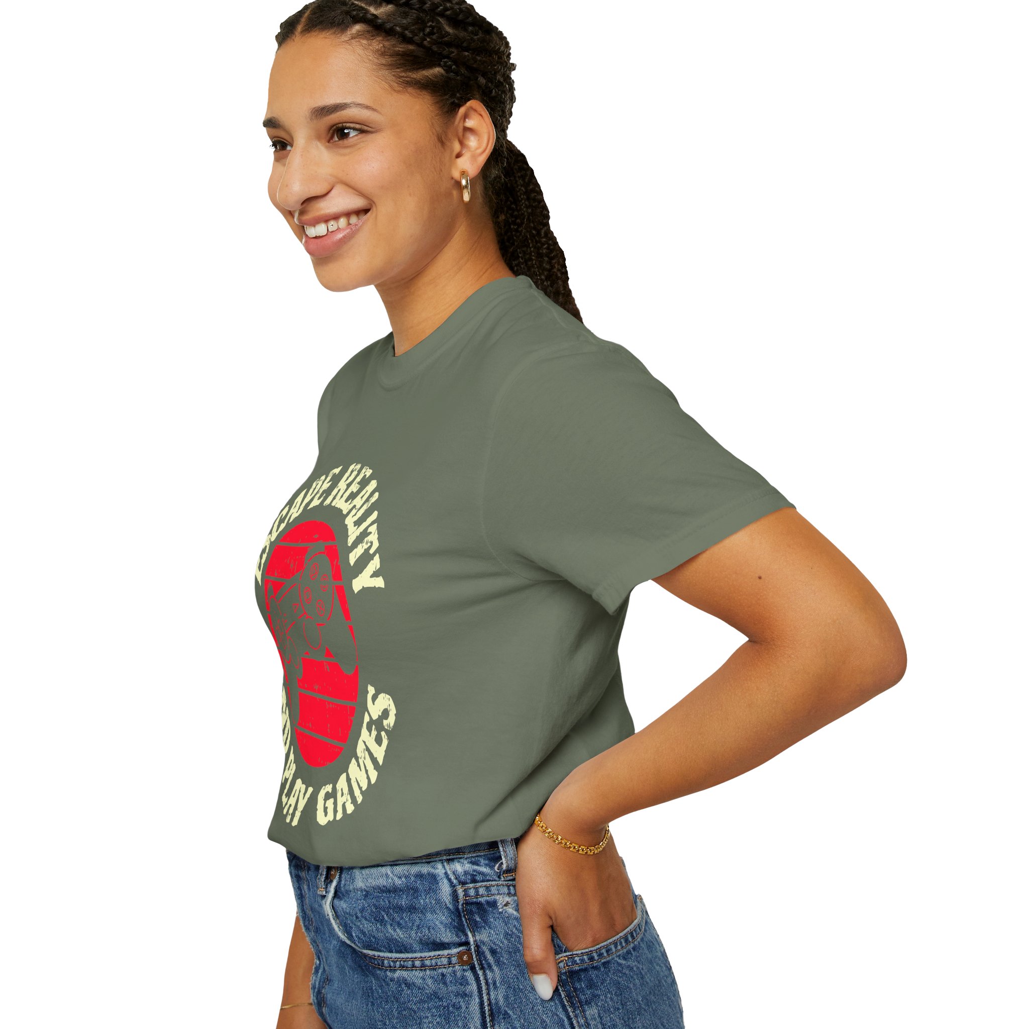 Escape Reality and Play Games T-Shirt – Funny Gamer Graphic Tee for Video Game Lovers, Gamers & Gaming Enthusiasts. - Image 13