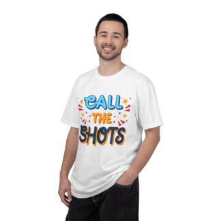Vintage Funny Tshirt - Call the Shots - Unisex Tee - Image 2