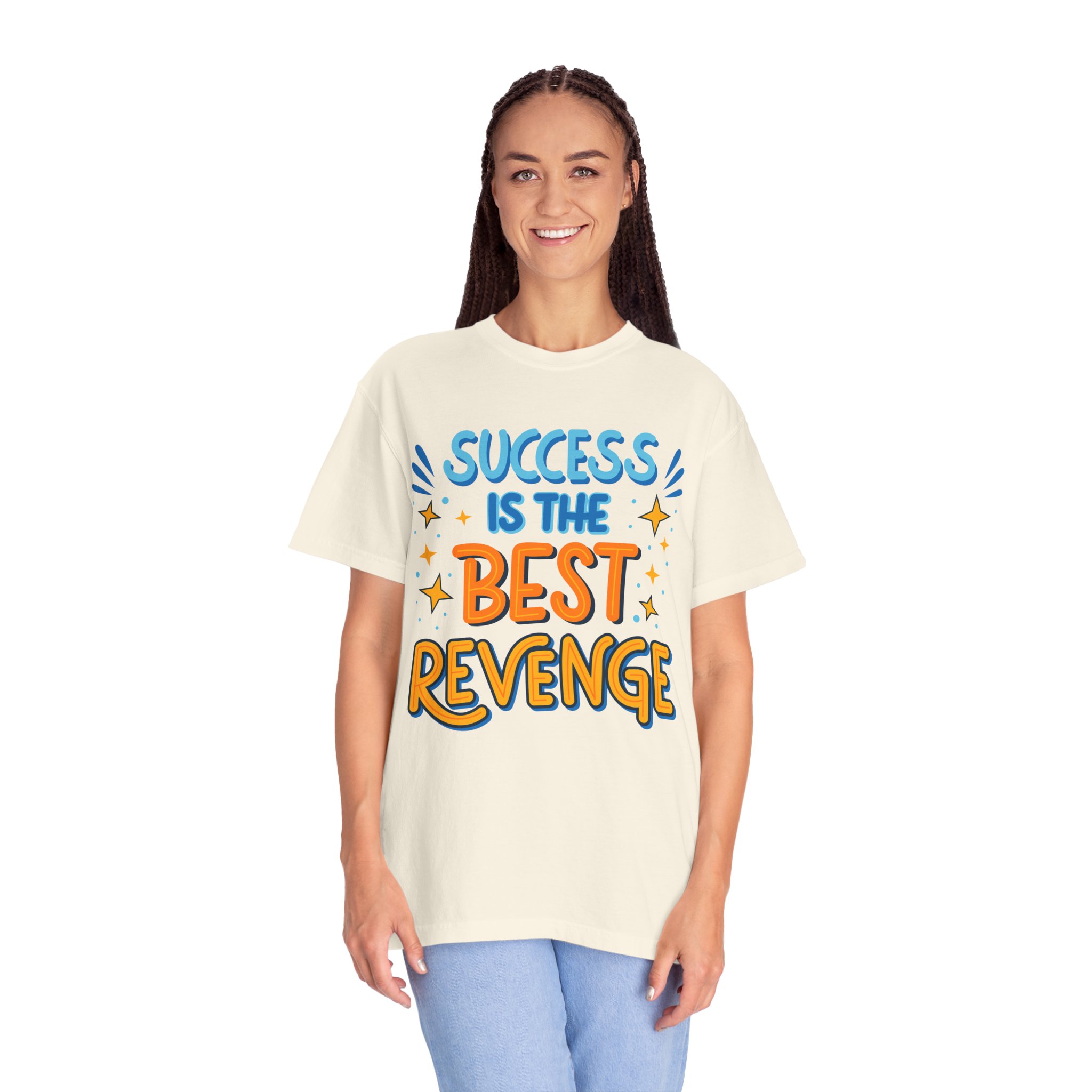 Success Is the Best Revenge T-Shirt – Motivational Graphic Tee for Ambition, Hustle & Success Mindset. - Image 11