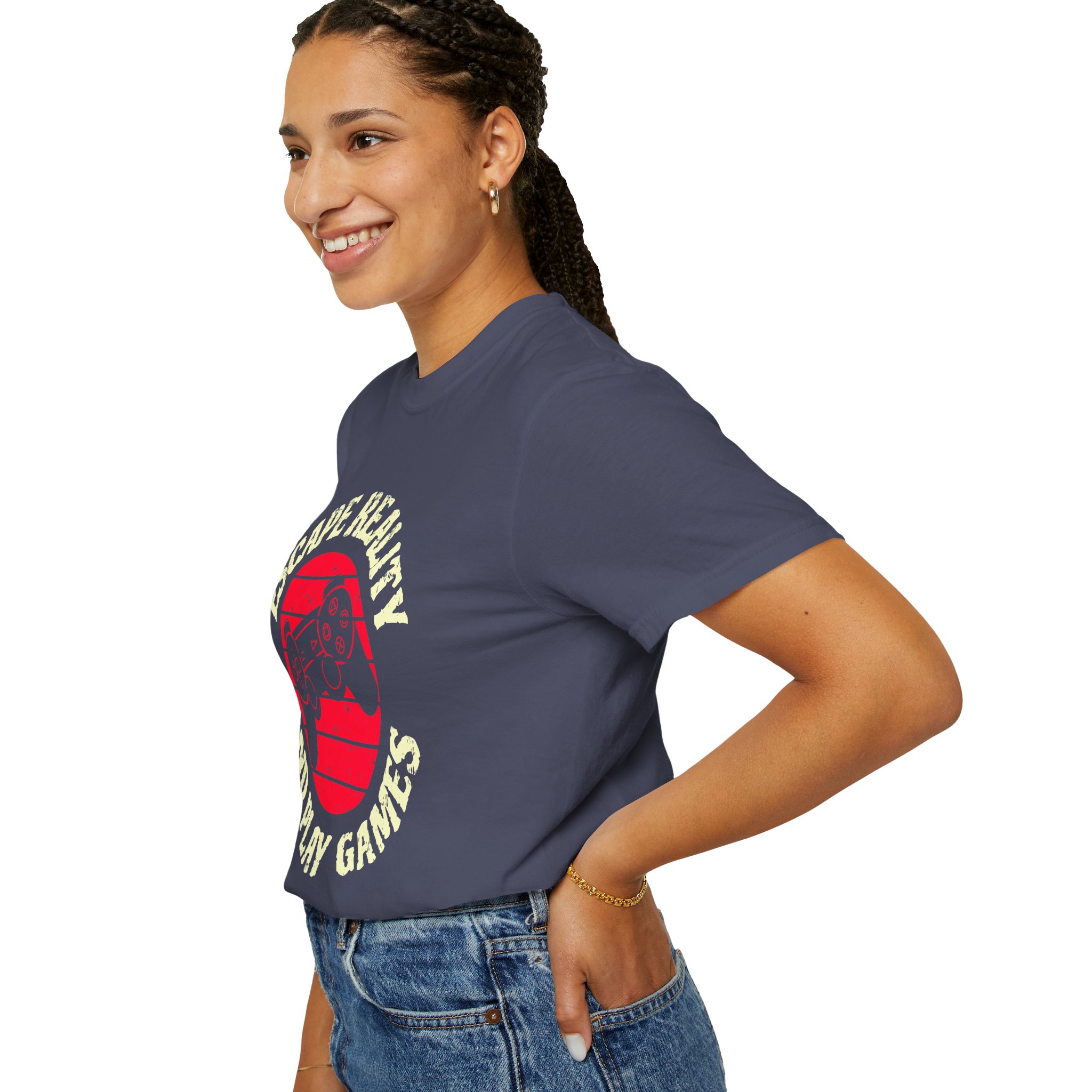 Escape Reality and Play Games T-Shirt – Funny Gamer Graphic Tee for Video Game Lovers, Gamers & Gaming Enthusiasts. - Image 29