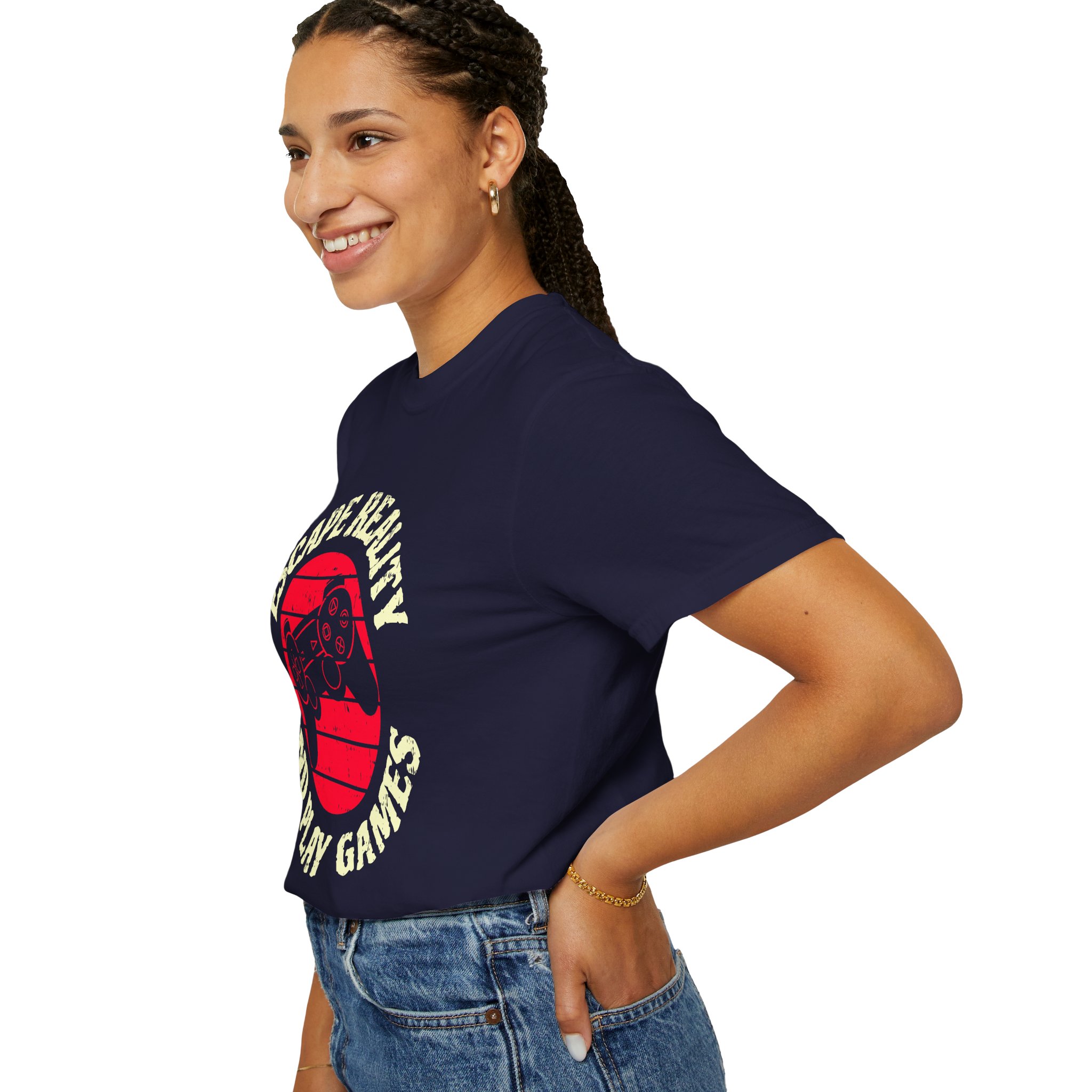 Escape Reality and Play Games T-Shirt – Funny Gamer Graphic Tee for Video Game Lovers, Gamers & Gaming Enthusiasts. - Image 37