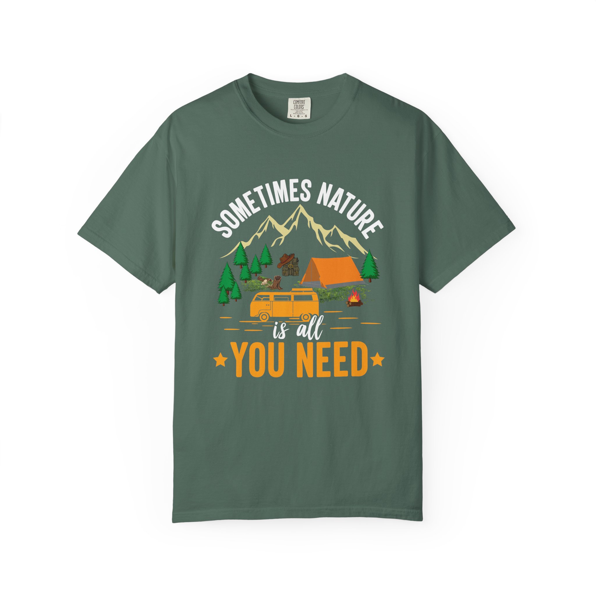 Adventure Awaits Unisex T-Shirt - Perfect for Camping, Nature Lovers, Outdoor Enthusiasts, Summer Festivals, Unique Gift Idea. - Image 17