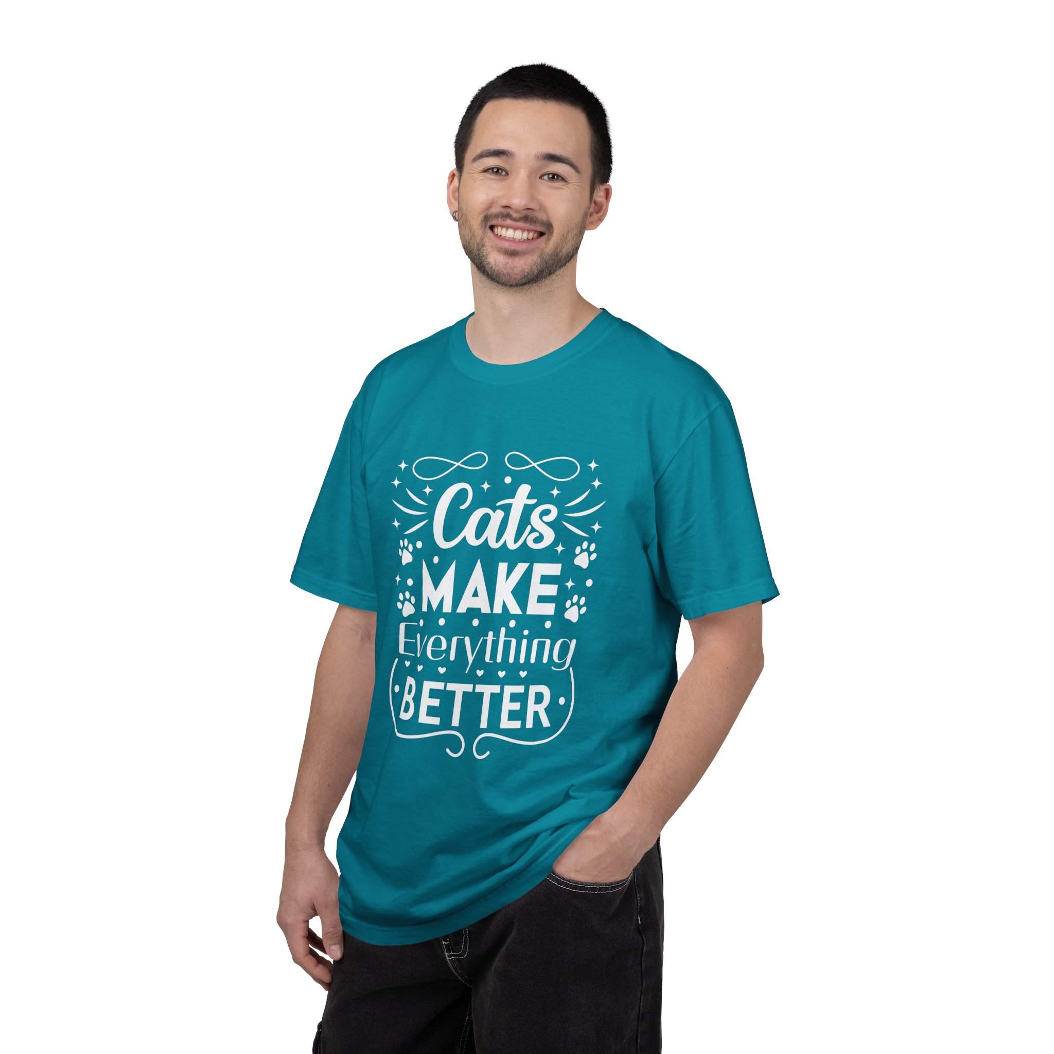 b2 - 5.10 - Cats Make Everything Better T-Shirt – Cute Cat Lover Graphic Tee for Cozy Vibes & Everyday Happiness. - Image 18