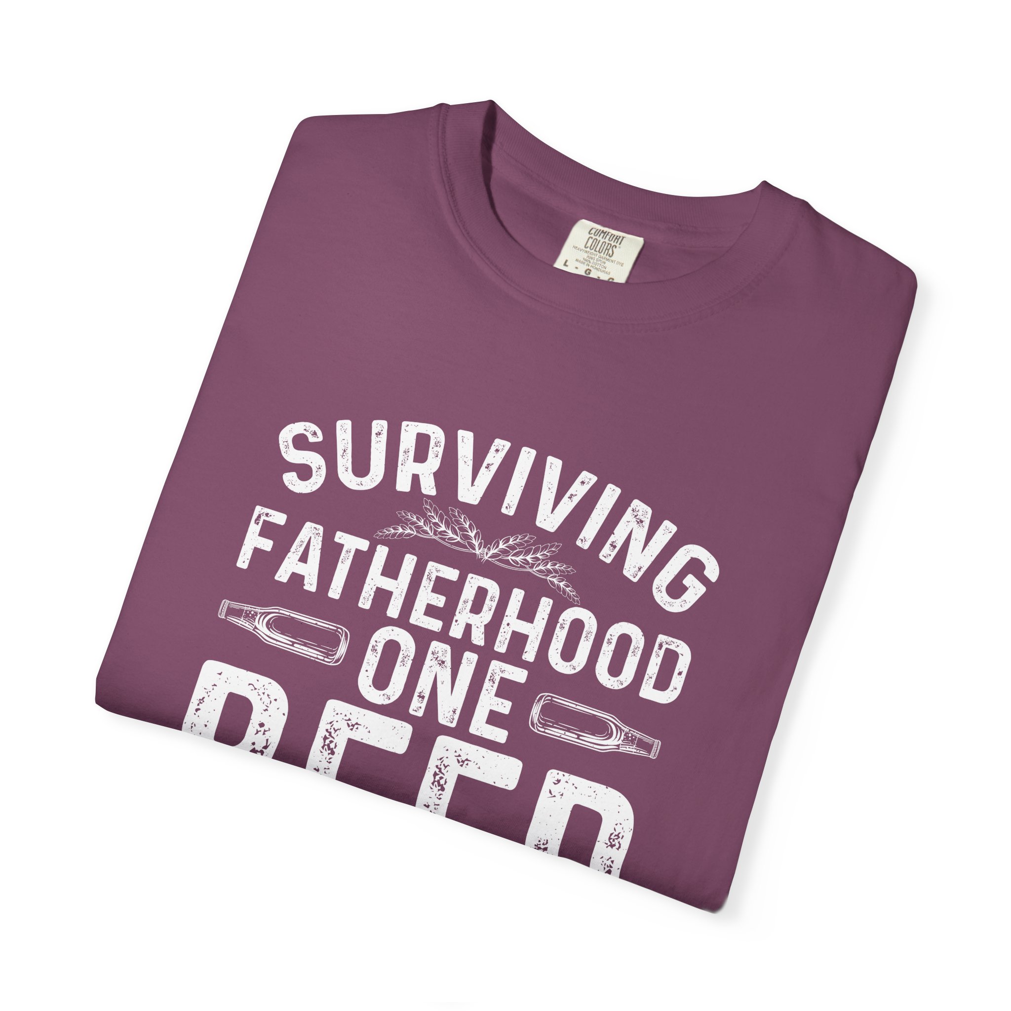 Surviving Fatherhood T-Shirt, Funny Dad Shirt, Father's Day Gift, Unisex Tee, Beer Lover Apparel, Casual Wear. - Image 7